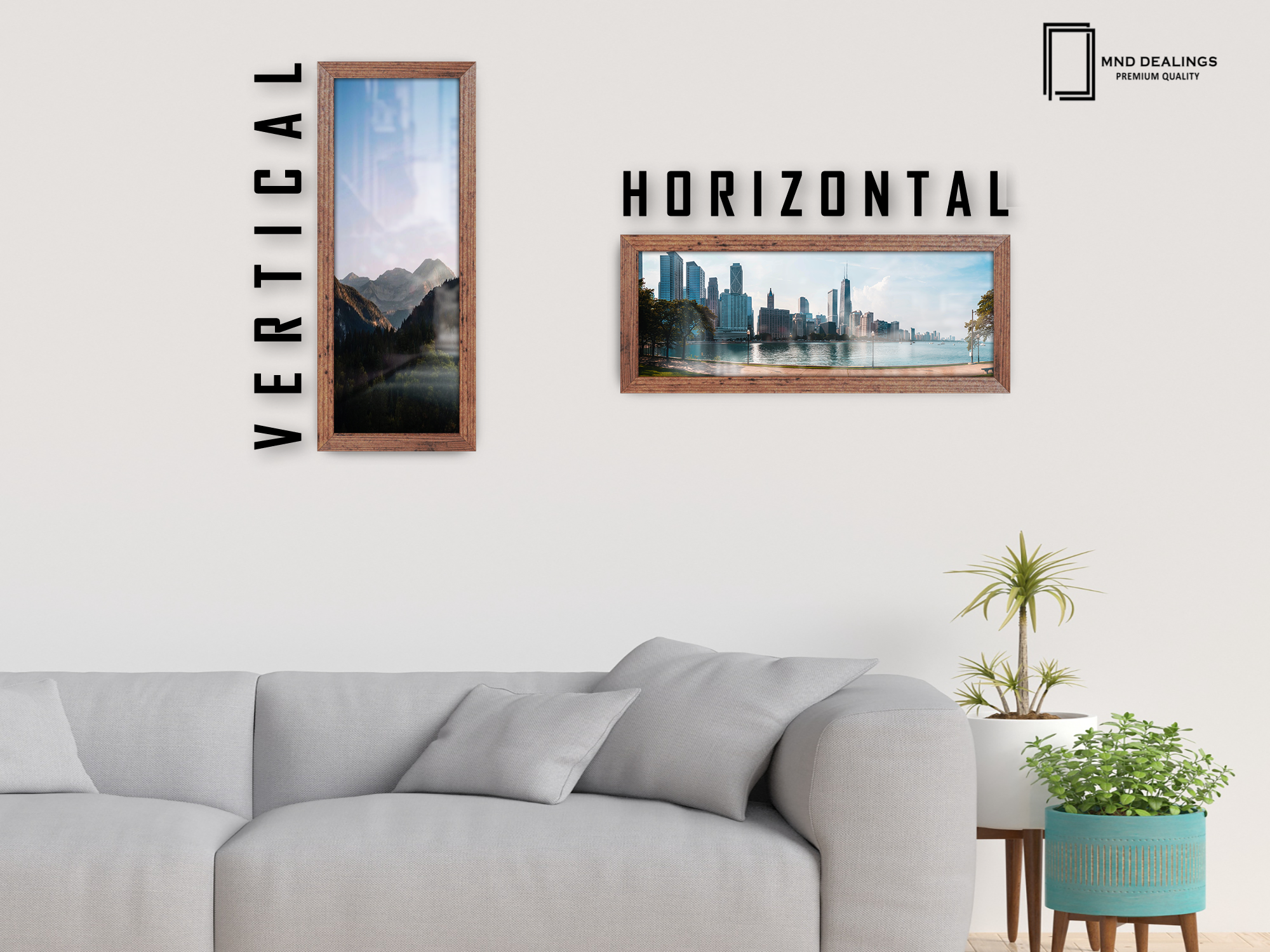 ( 50 x 100 CM ) / 40 x 20 Inch Certificate Frames - MDF