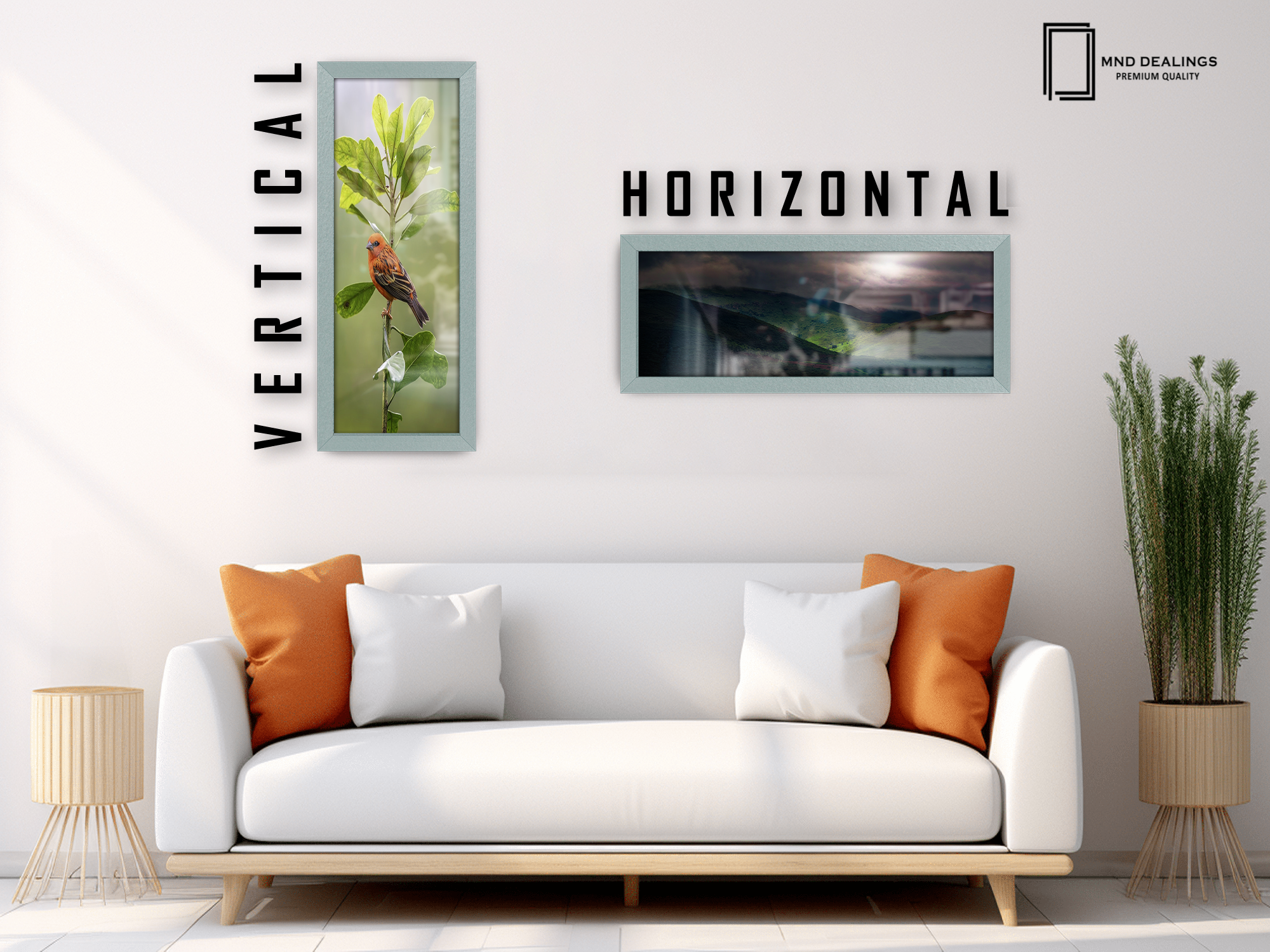 ( 50 x 100 CM ) / 40 x 20 Inch Certificate Frames - MDF