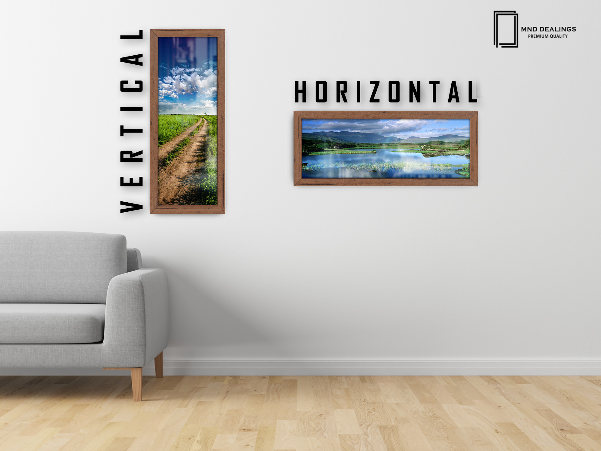 ( 50 x 100 CM ) / 40 x 20 Inch Certificate Frames - MDF