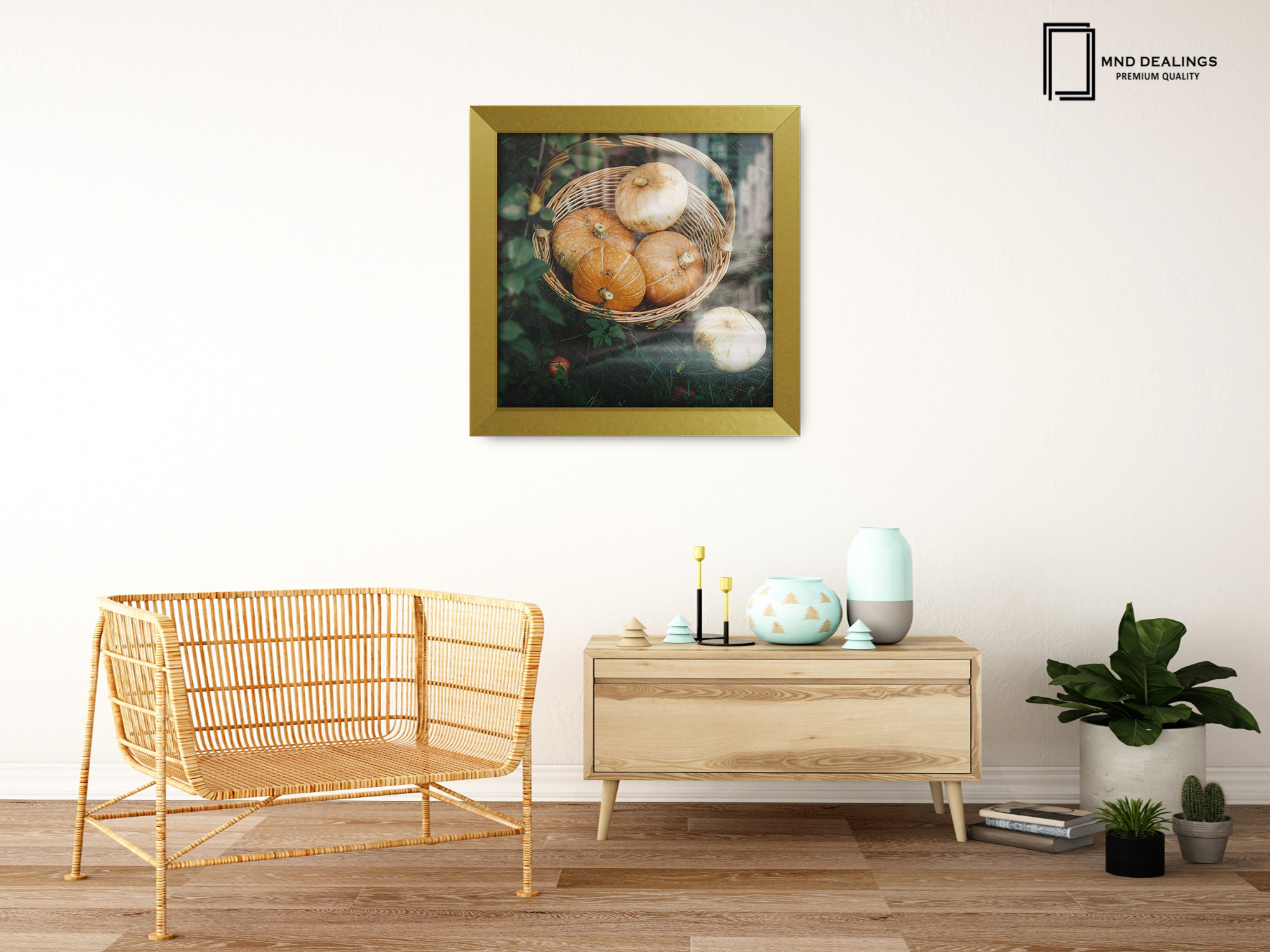 ( 50 x 50 CM ) / 20 x 20 Inch Display Frame - MDF