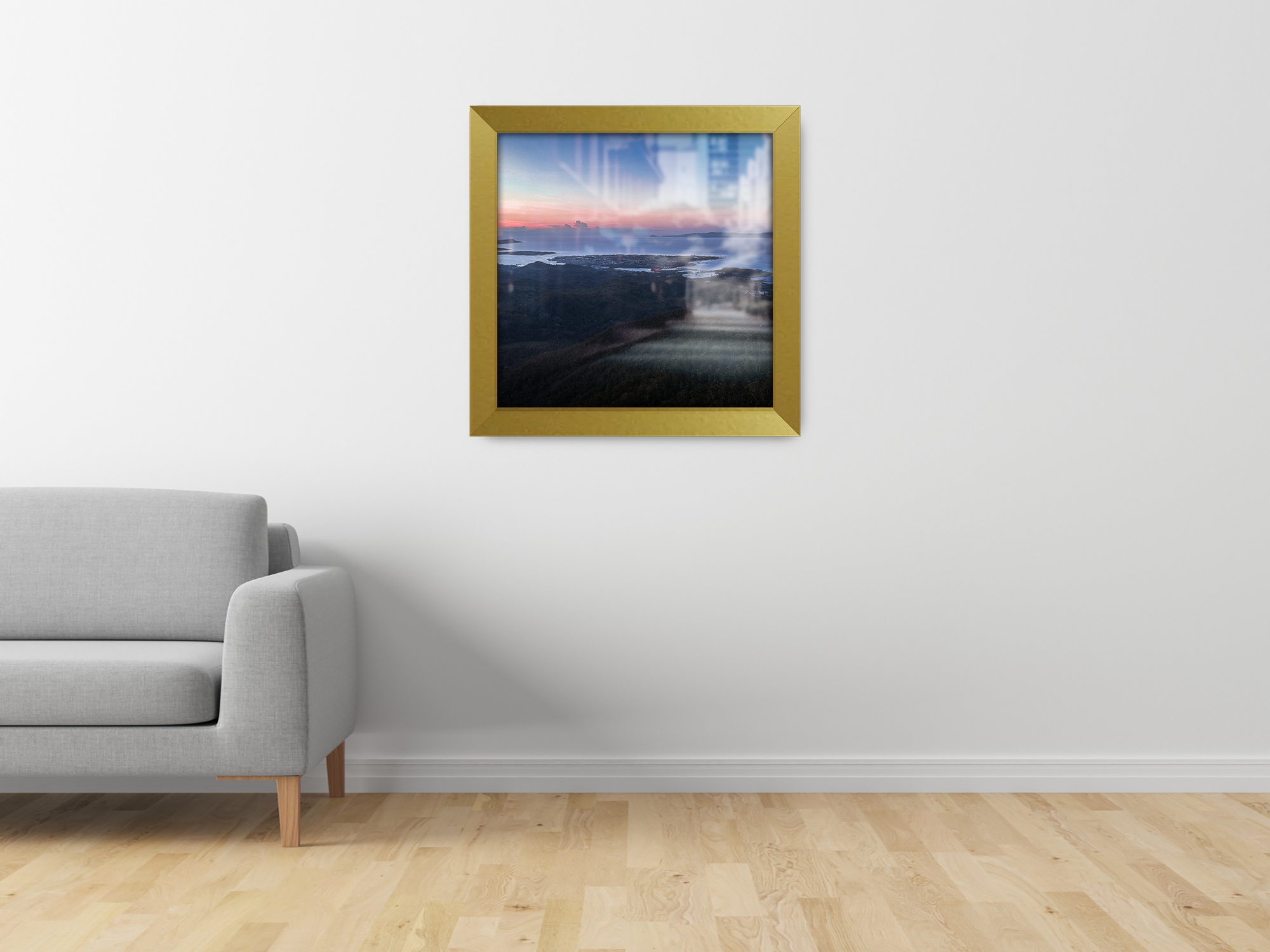 ( 50 x 50 CM ) / 20 x 20 Inch Display Frame - MDF