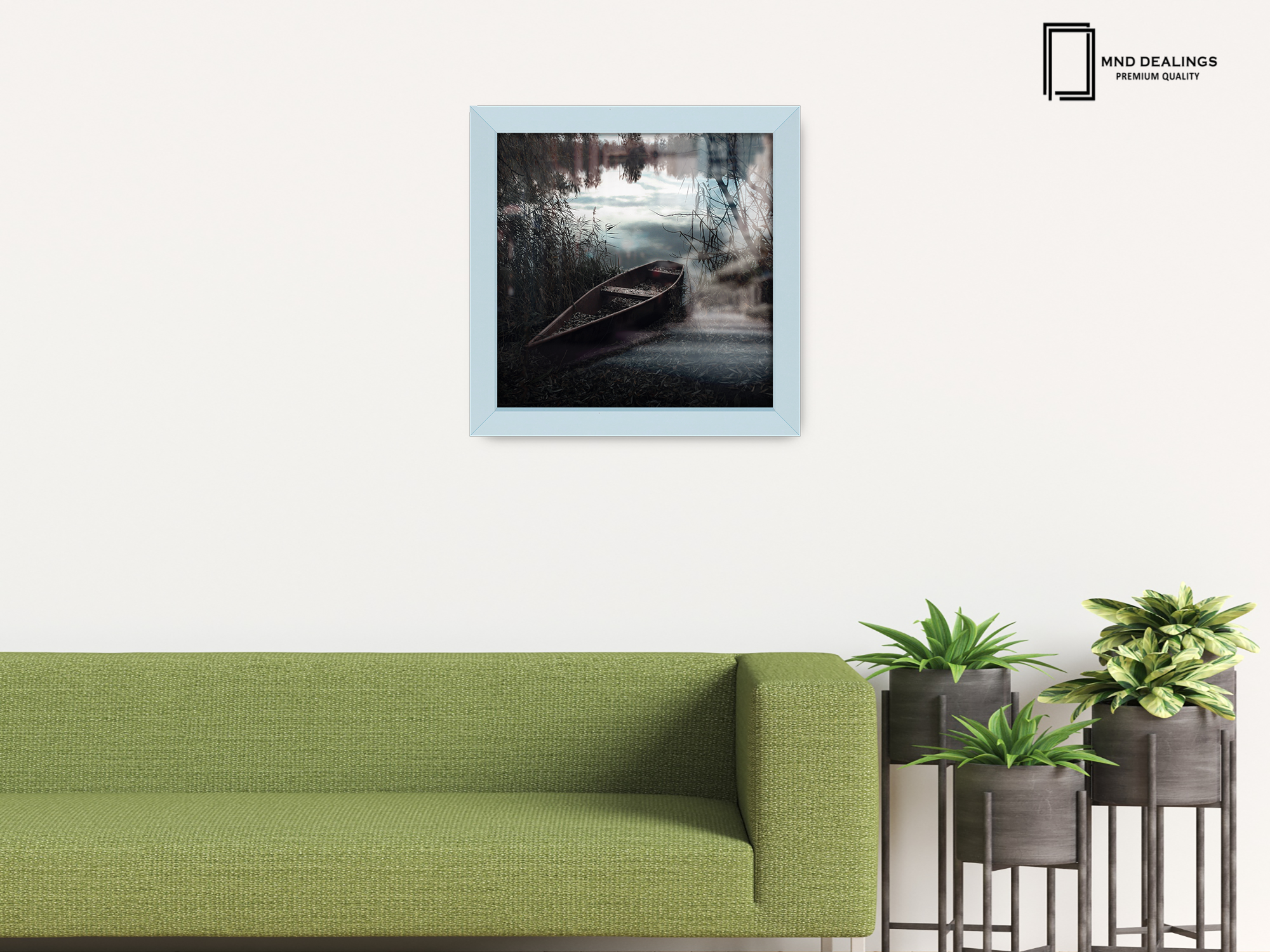 ( 50 x 50 CM ) / 20 x 20 Inch Display Frame - MDF