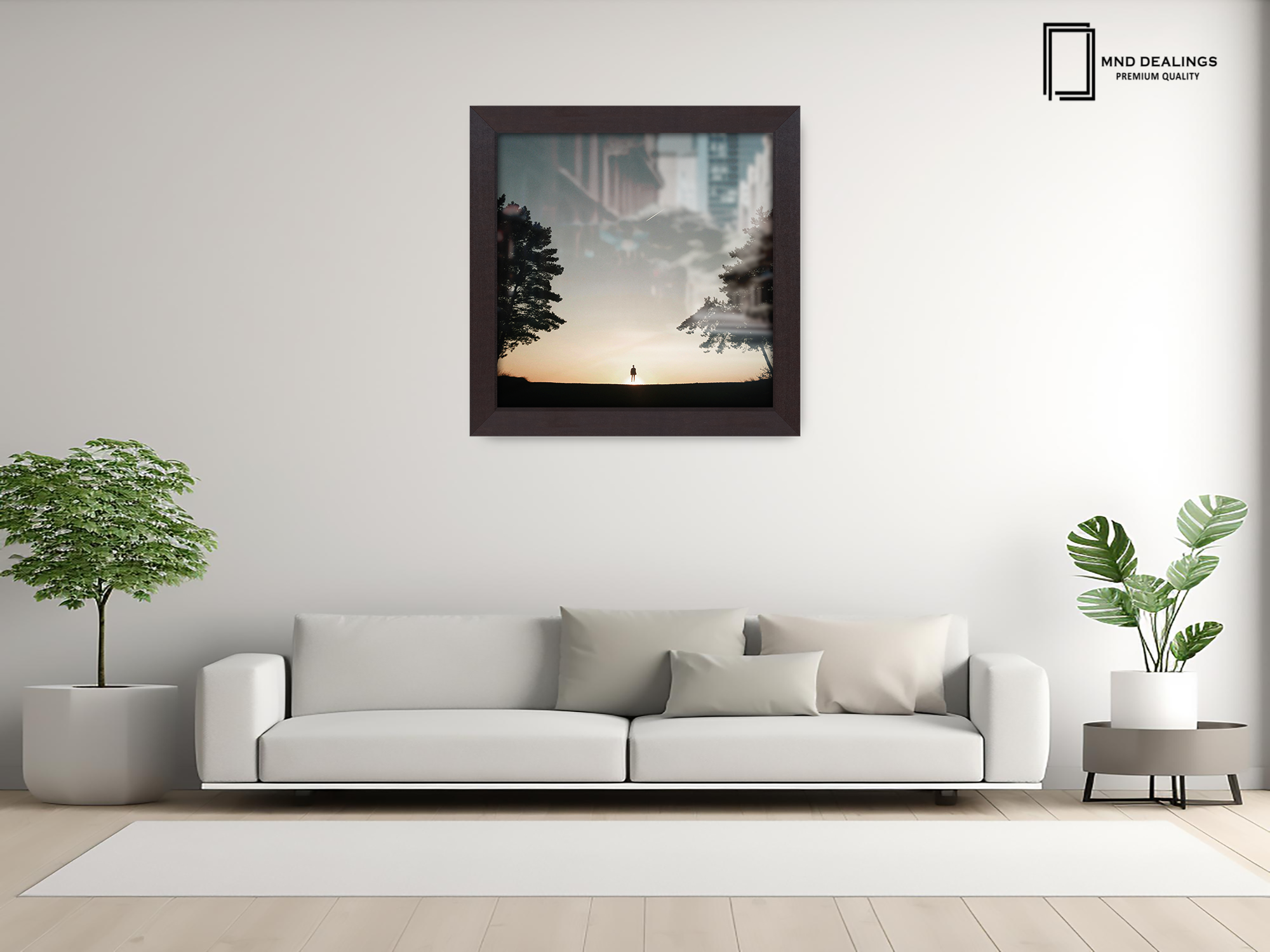 ( 50 x 50 CM ) / 20 x 20 Inch Display Frame - MDF