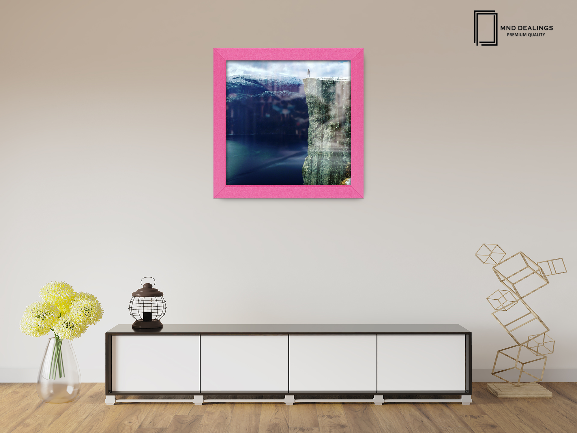 ( 50 x 50 CM ) / 20 x 20 Inch Display Frame - MDF