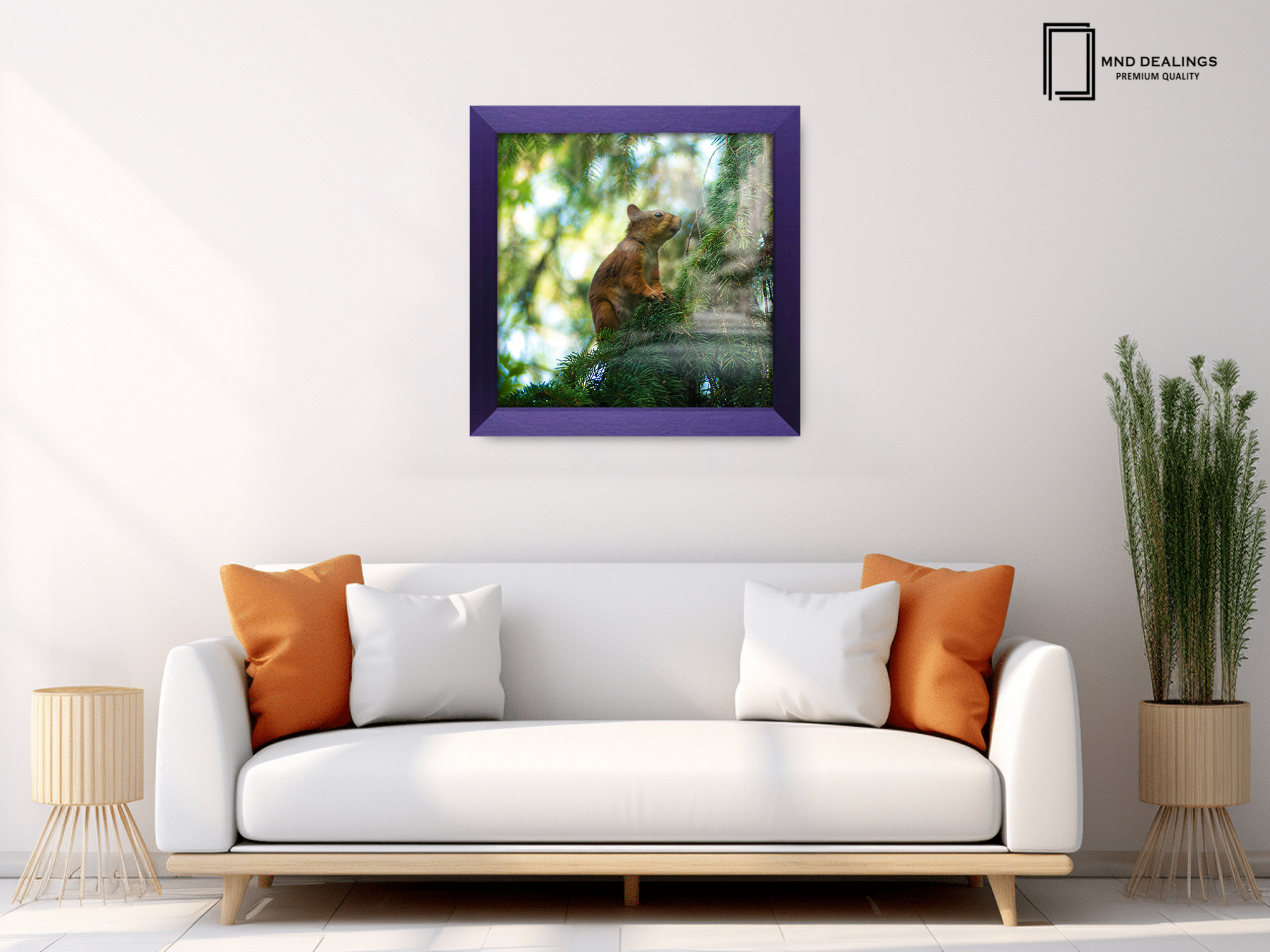 ( 50 x 50 CM ) / 20 x 20 Inch Display Frame - MDF