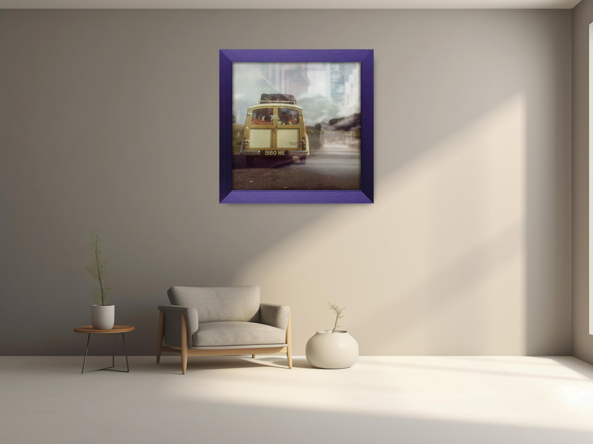 ( 50 x 50 CM ) / 20 x 20 Inch Display Frame - MDF