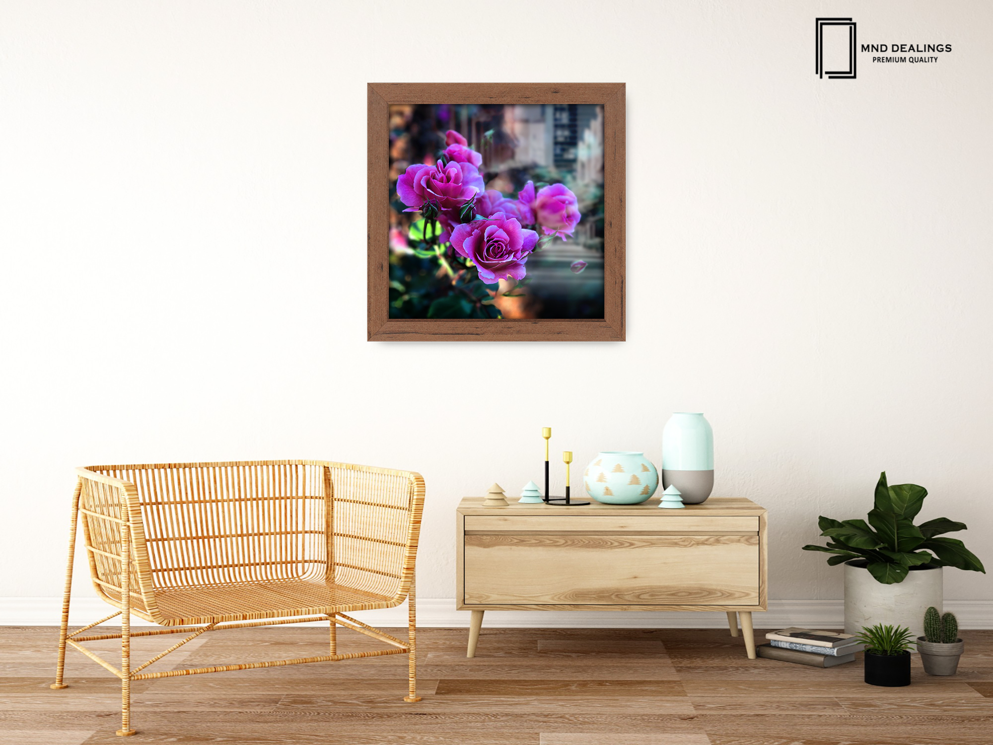 ( 50 x 50 CM ) / 20 x 20 Inch Display Frame - MDF
