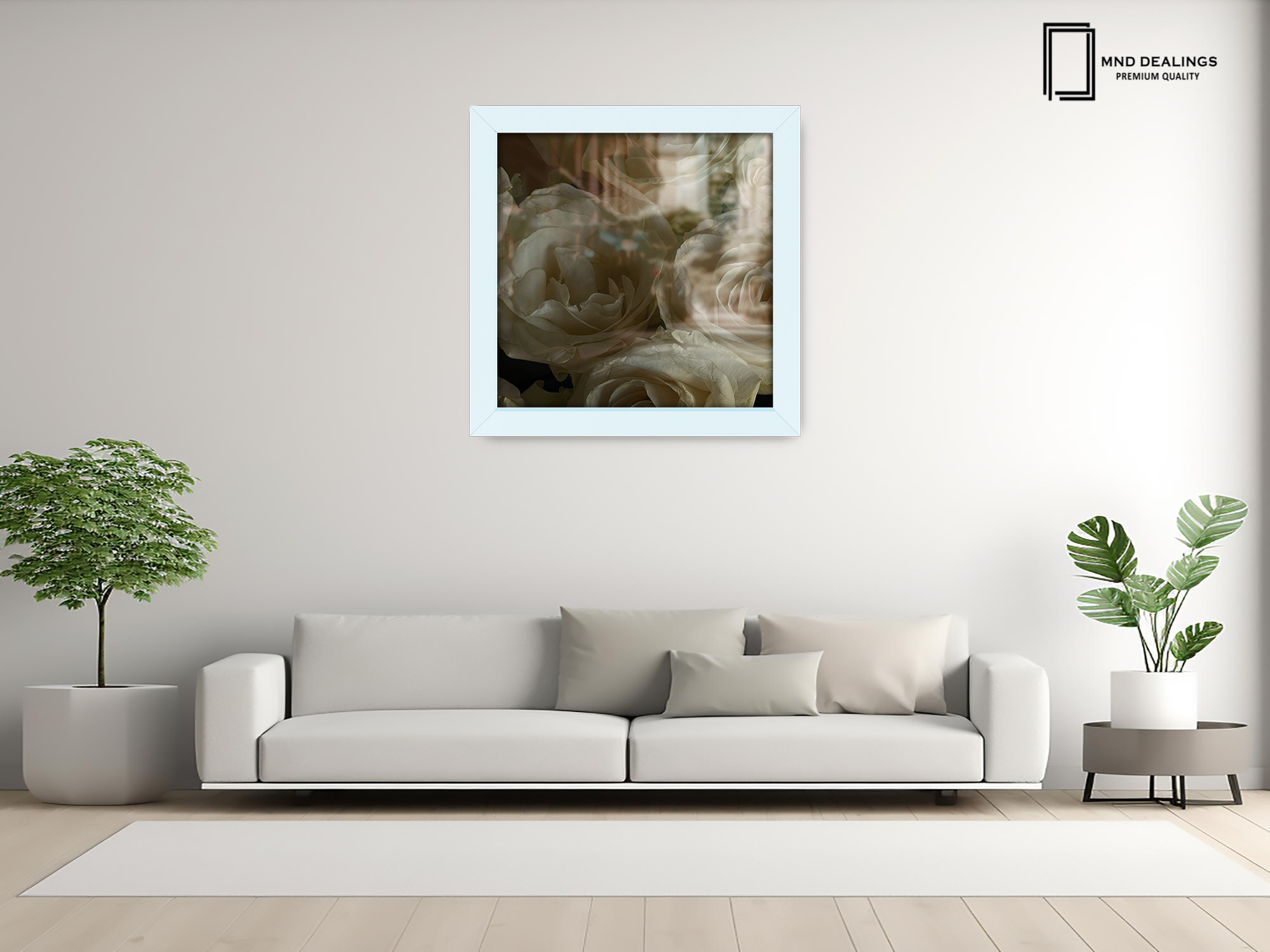 ( 50 x 50 CM ) / 20 x 20 Inch Display Frame - MDF