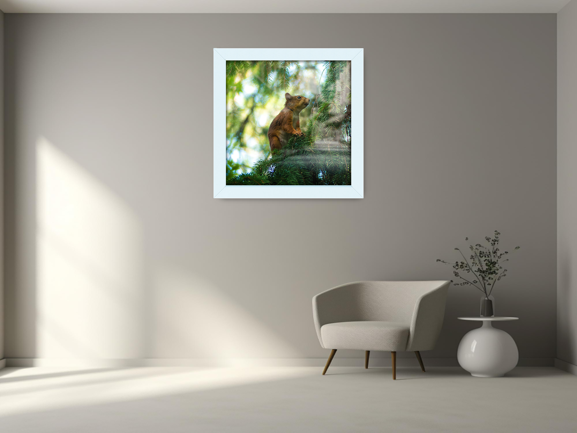 ( 50 x 50 CM ) / 20 x 20 Inch Display Frame - MDF