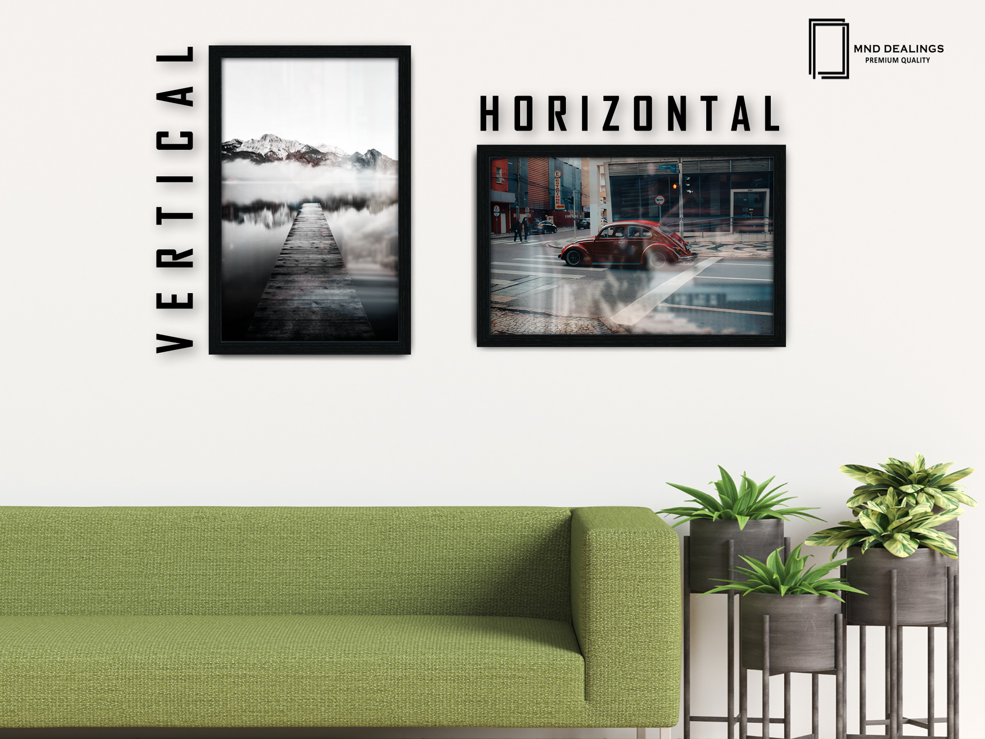 ( 50 x 60 CM ) / 24 x 20 Inch Frames - MDF