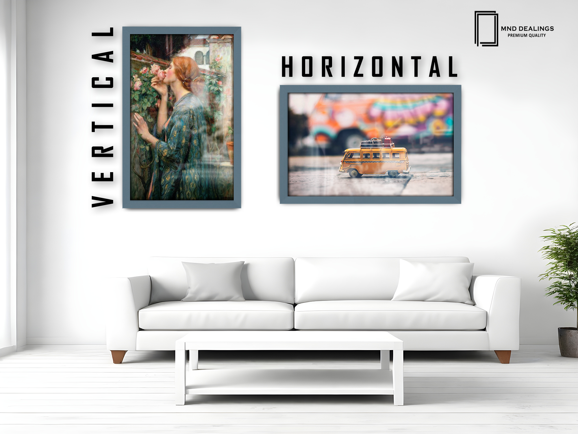 ( 50 x 60 CM ) / 24 x 20 Inch Frames - MDF