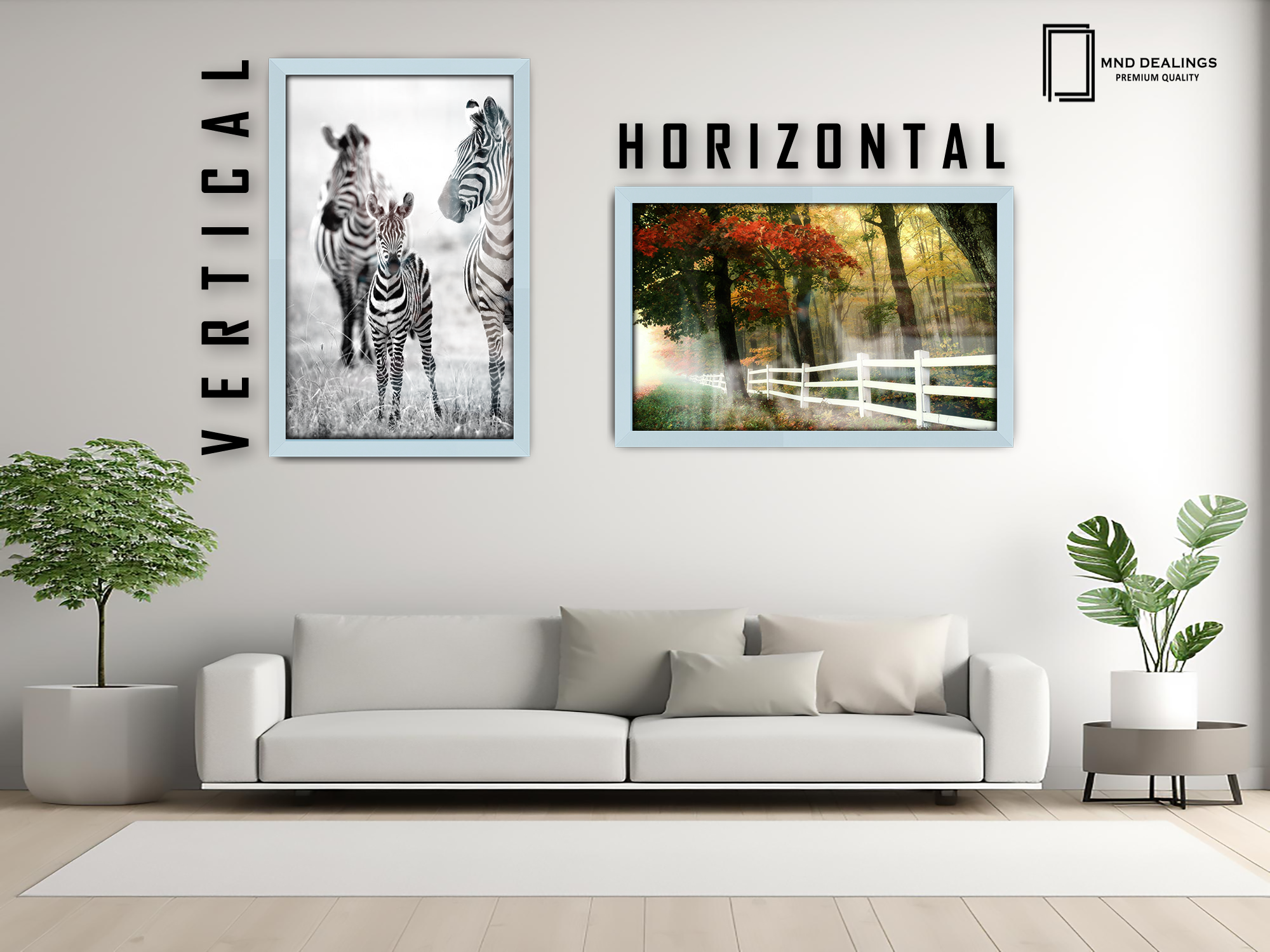 ( 50 x 60 CM ) / 24 x 20 Inch Frames - MDF