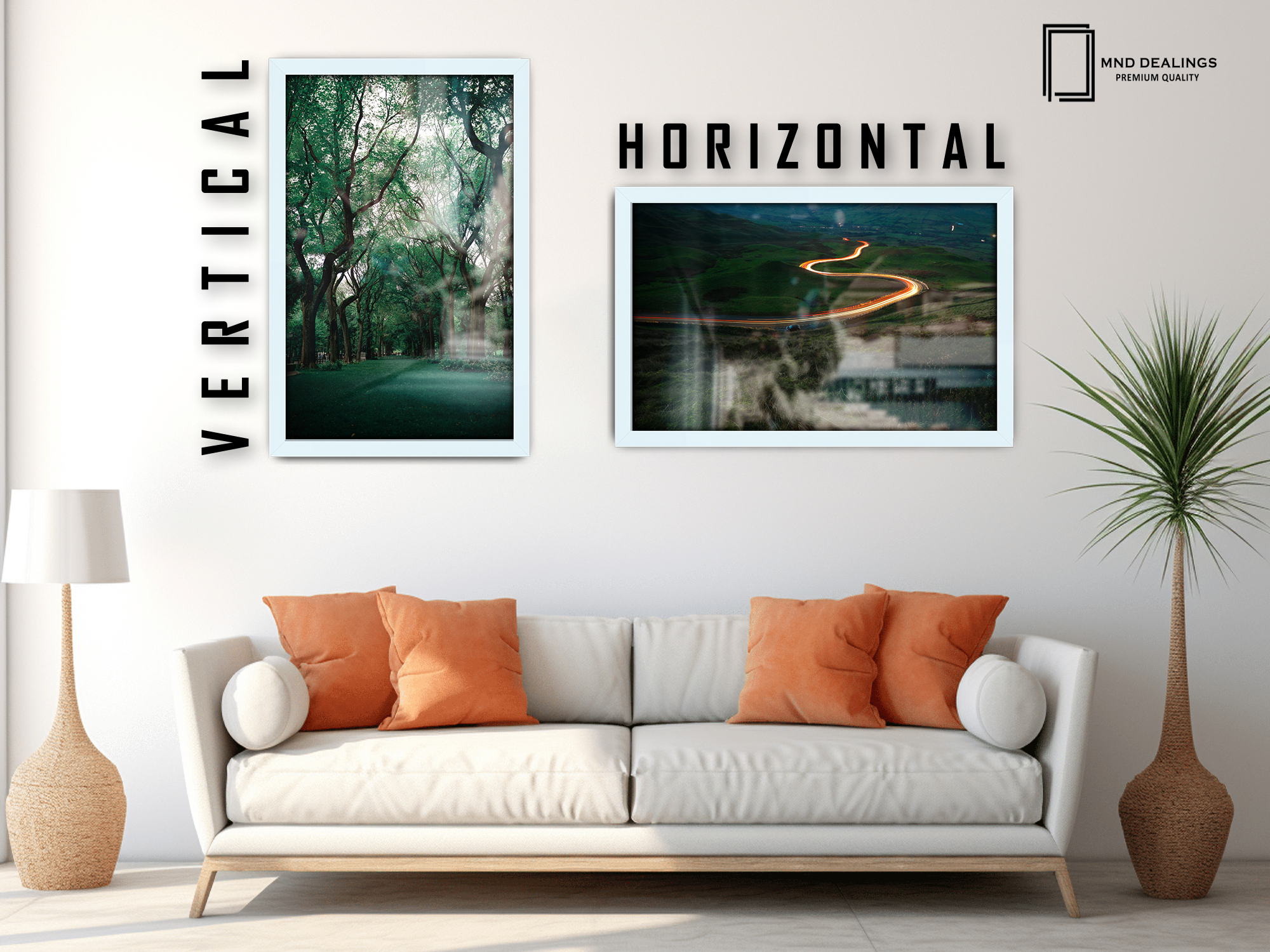 ( 50 x 60 CM ) / 24 x 20 Inch Frames - MDF