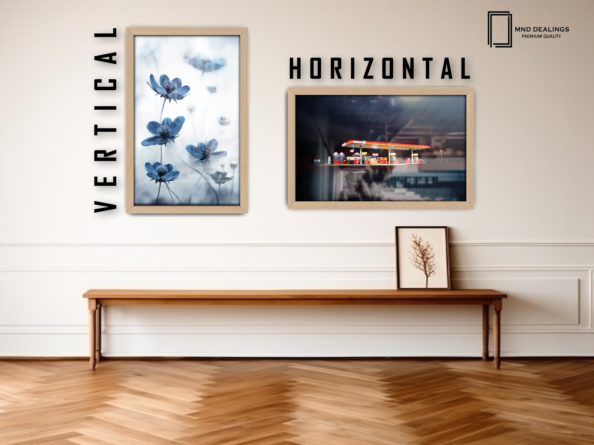 ( 50 x 70 CM ) / 28 x 20 Inch Display Frame - MDF