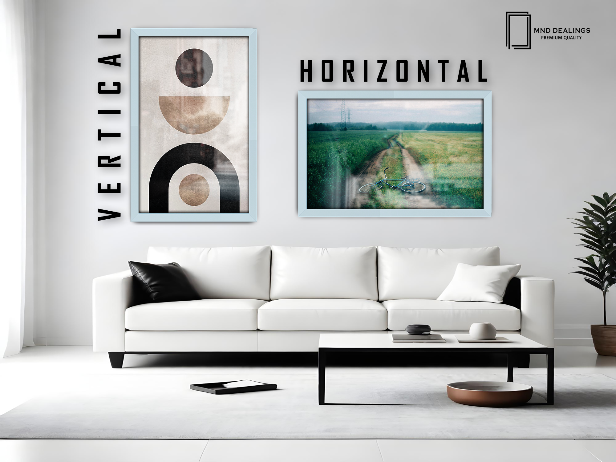 ( 50 x 70 CM ) / 28 x 20 Inch Display Frame - MDF