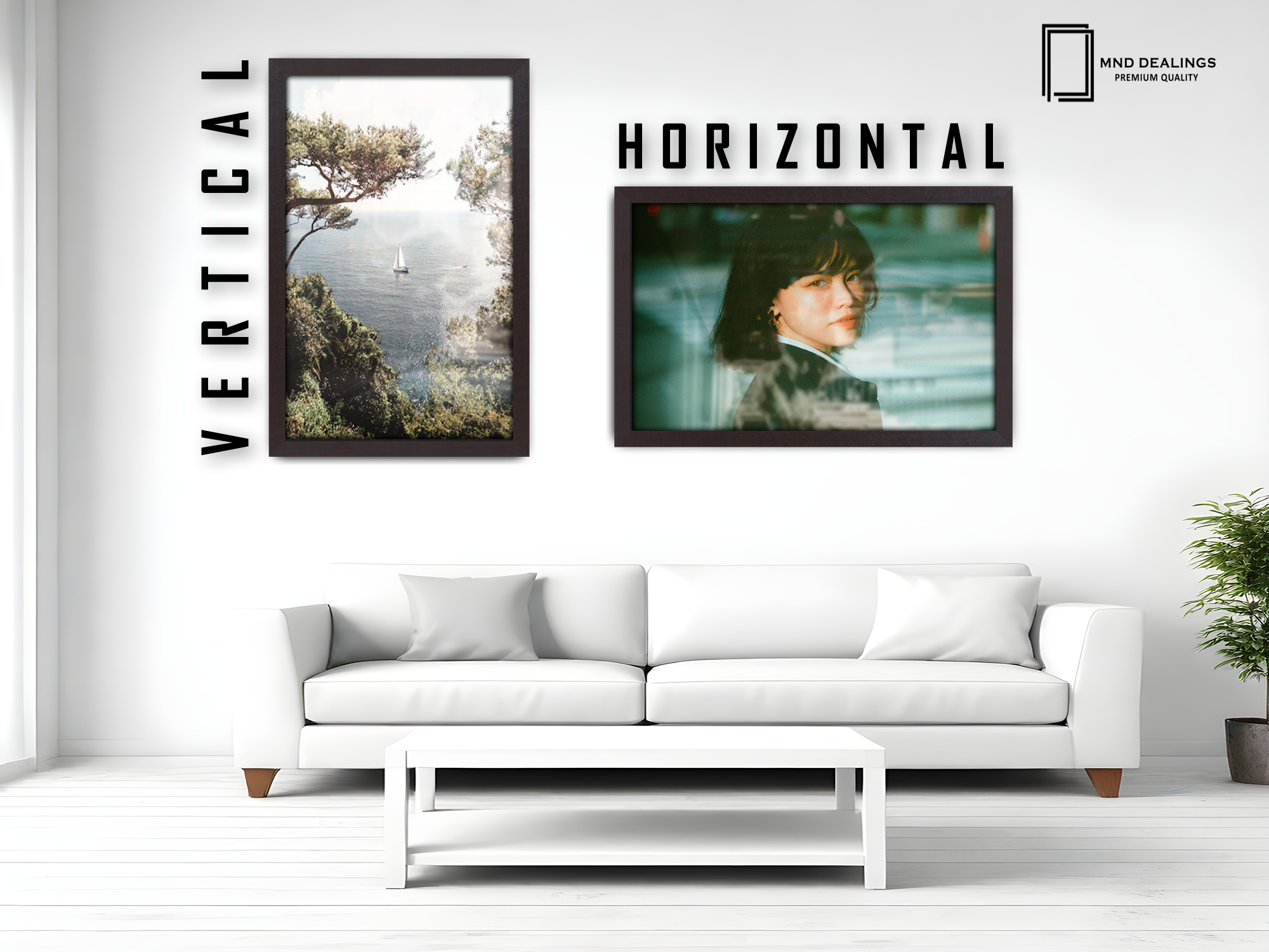 ( 50 x 70 CM ) / 28 x 20 Inch Display Frame - MDF