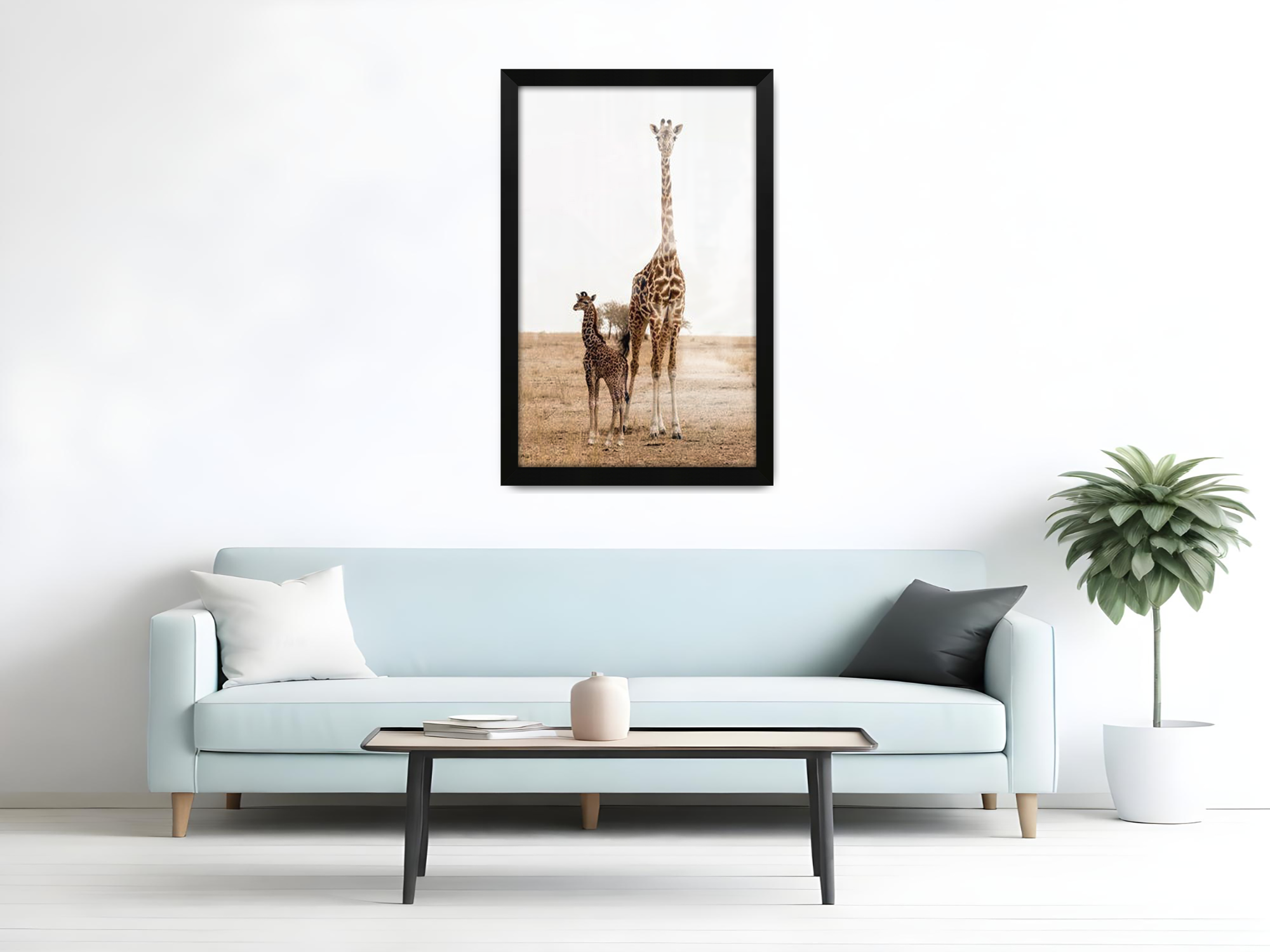 ( 50 x 70 CM ) / 28 x 20 Inch Display Frame - MDF