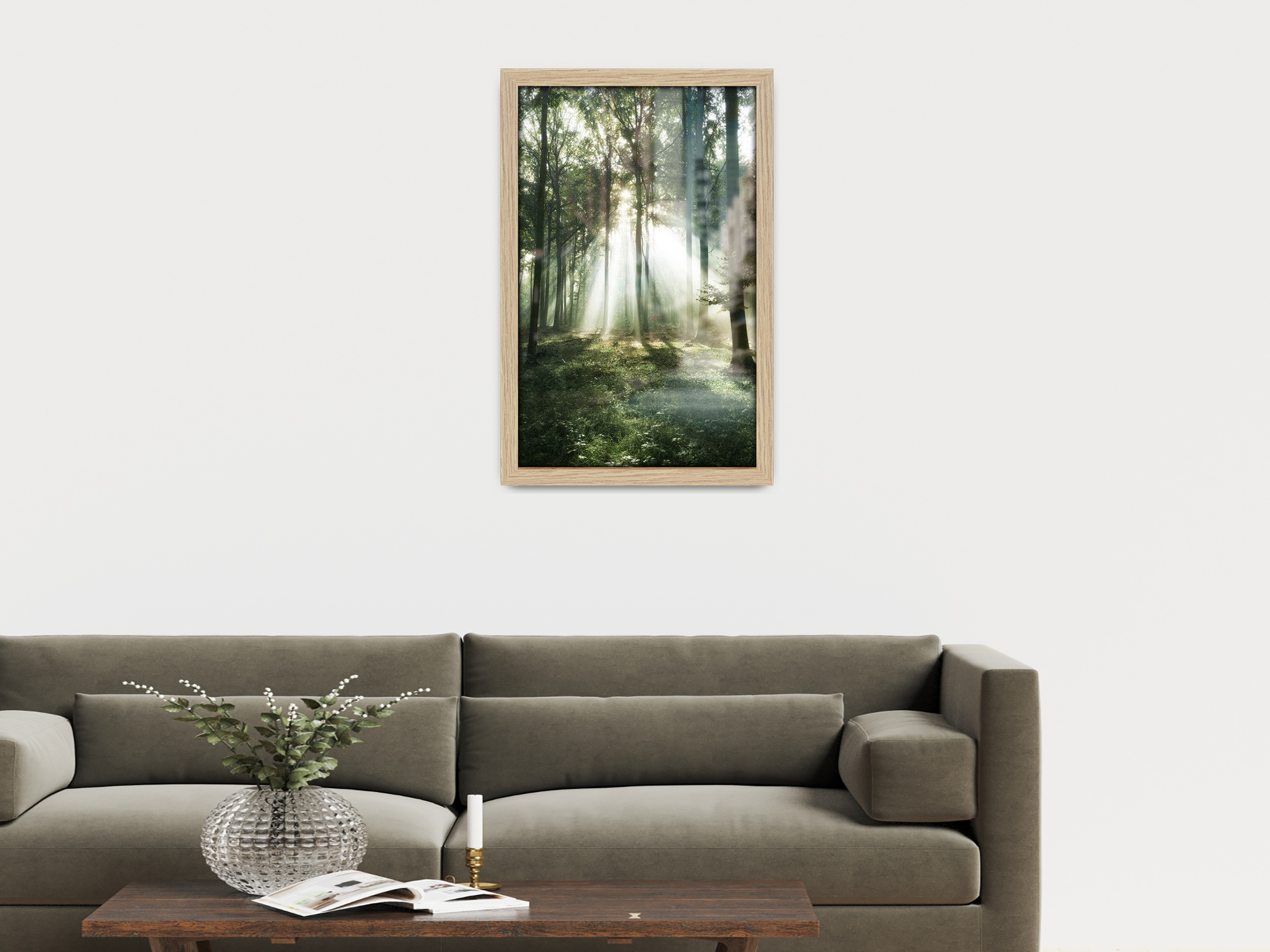 ( 50 x 70 CM ) / 28 x 20 Inch Display Frame - MDF