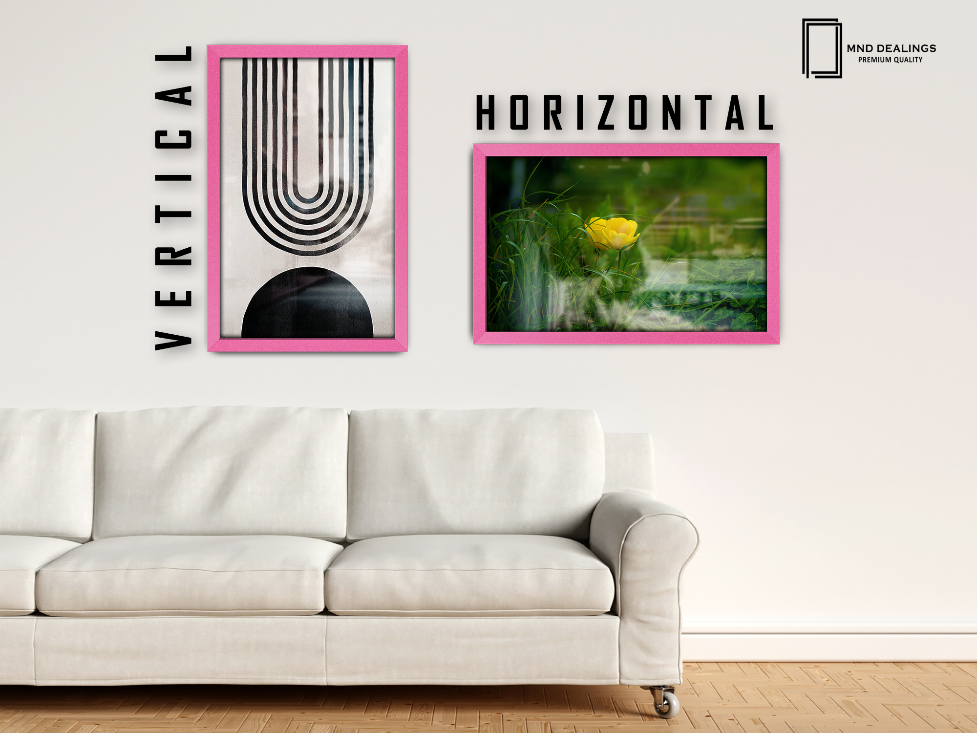( 50 x 70 CM ) / 28 x 20 Inch Display Frame - MDF