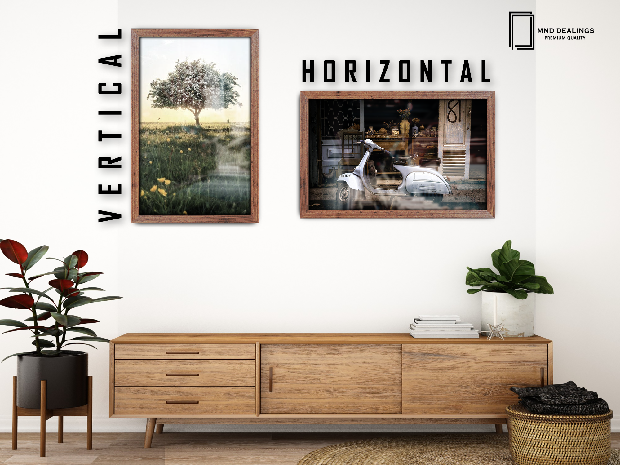 ( 50 x 70 CM ) / 28 x 20 Inch Display Frame - MDF