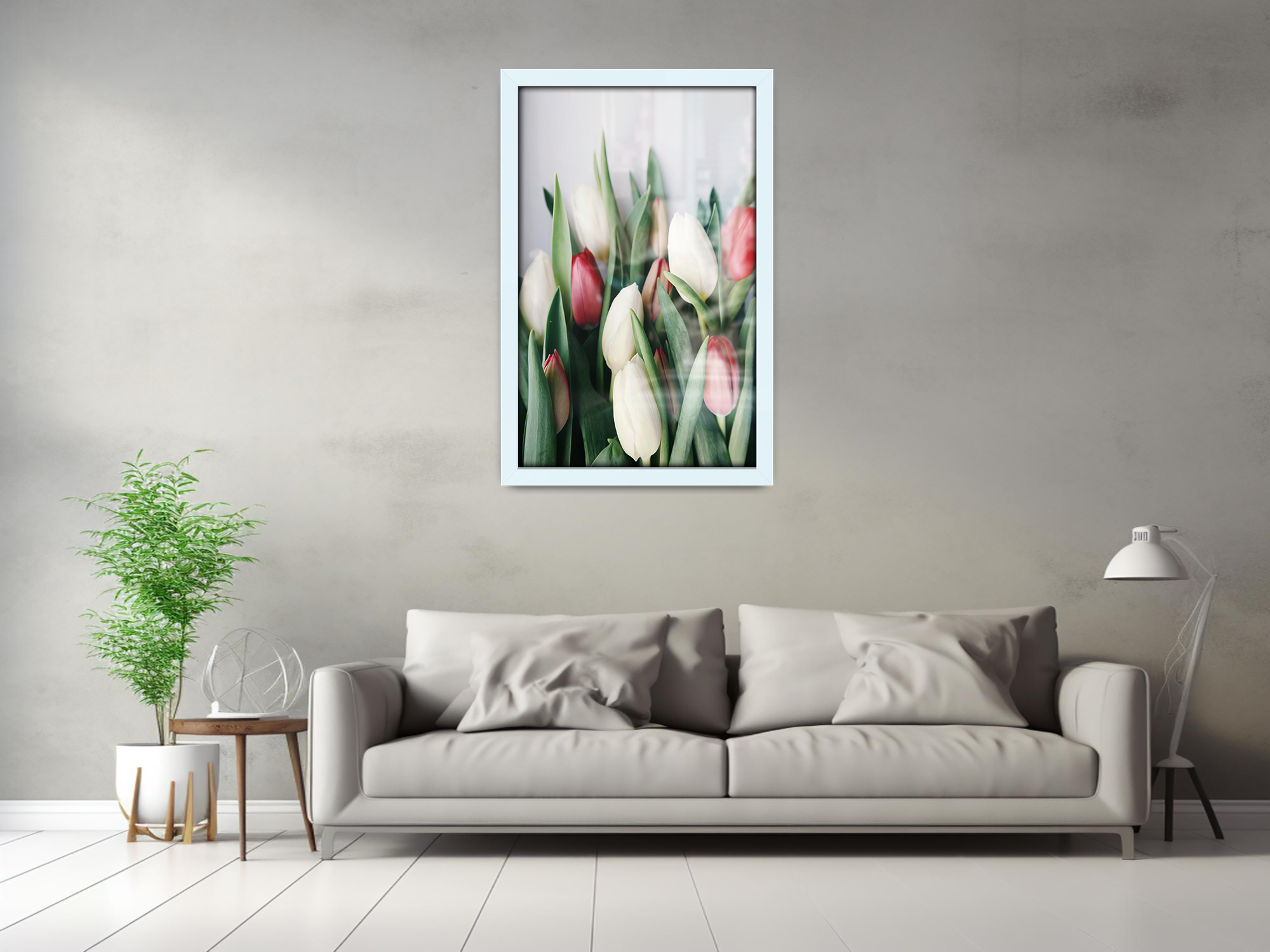 ( 50 x 70 CM ) / 28 x 20 Inch Display Frame - MDF