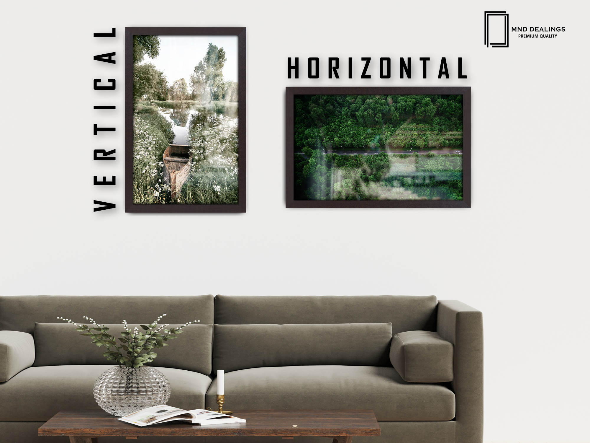 ( 51 x 76 CM ) / 30 x 20 Inch Art Frames - MDF