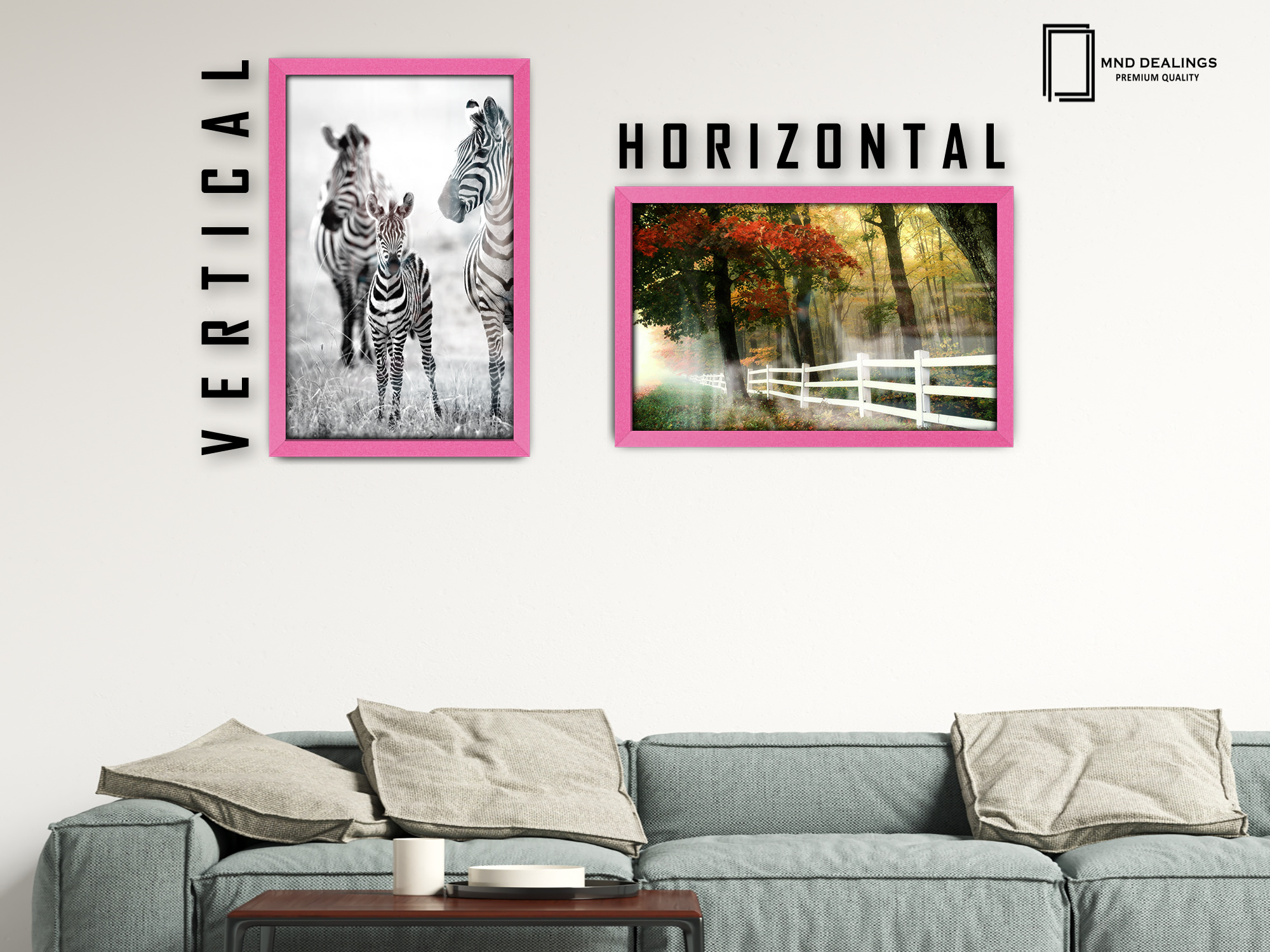 ( 51 x 76 CM ) / 30 x 20 Inch Art Frames - MDF