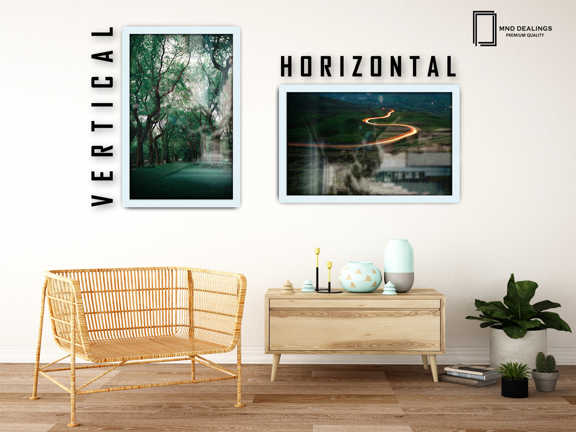 ( 51 x 76 CM ) / 30 x 20 Inch Art Frames - MDF