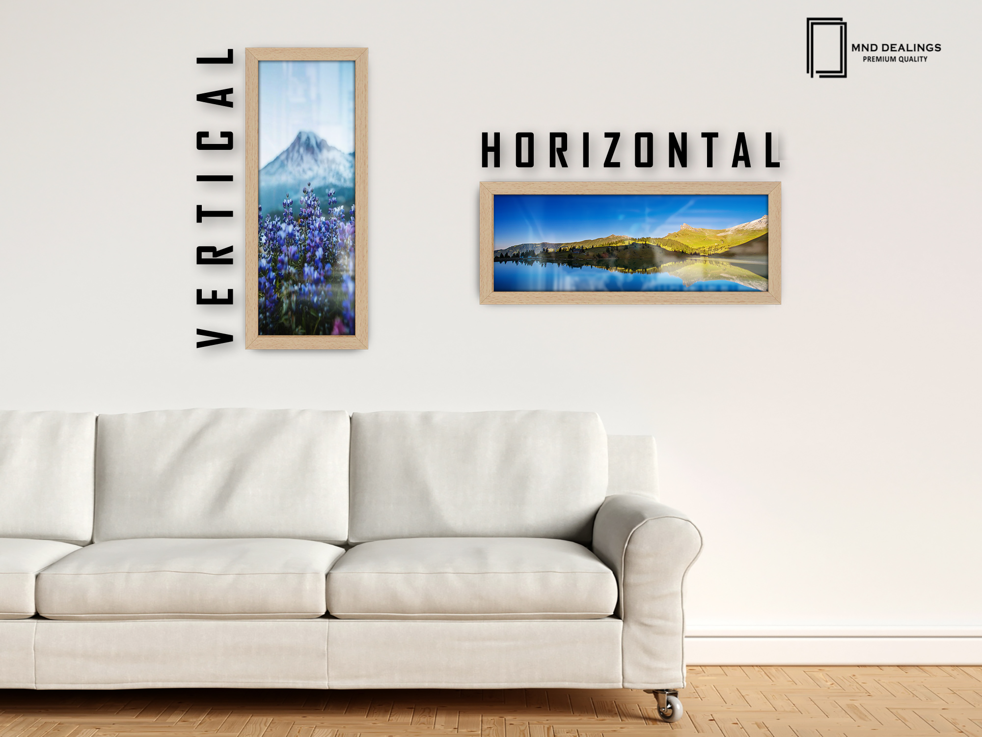 ( 60 x 30 CM ) / 24 x 12 Inch Display Frame - MDF