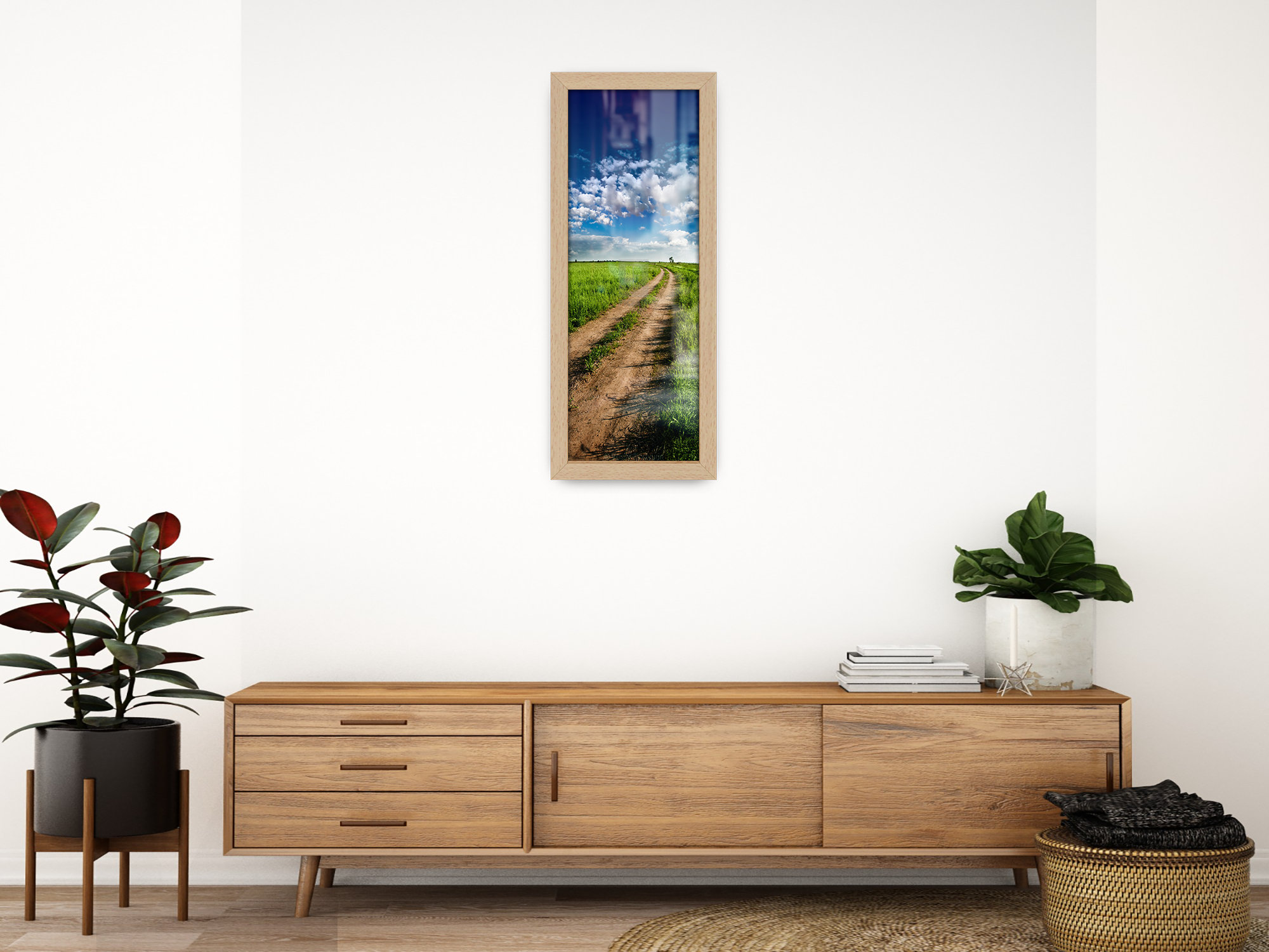 ( 60 x 30 CM ) / 24 x 12 Inch Display Frame - MDF