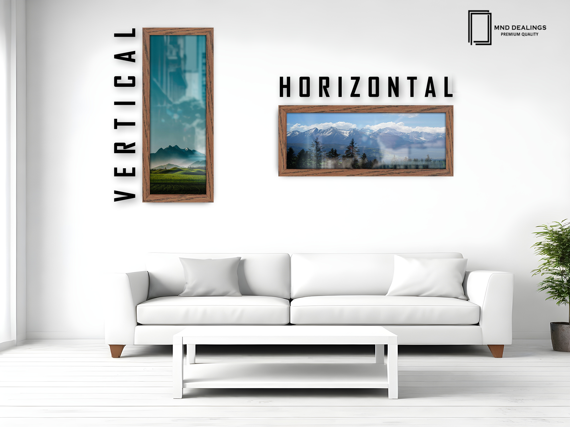 ( 60 x 30 CM ) / 24 x 12 Inch Display Frame - MDF