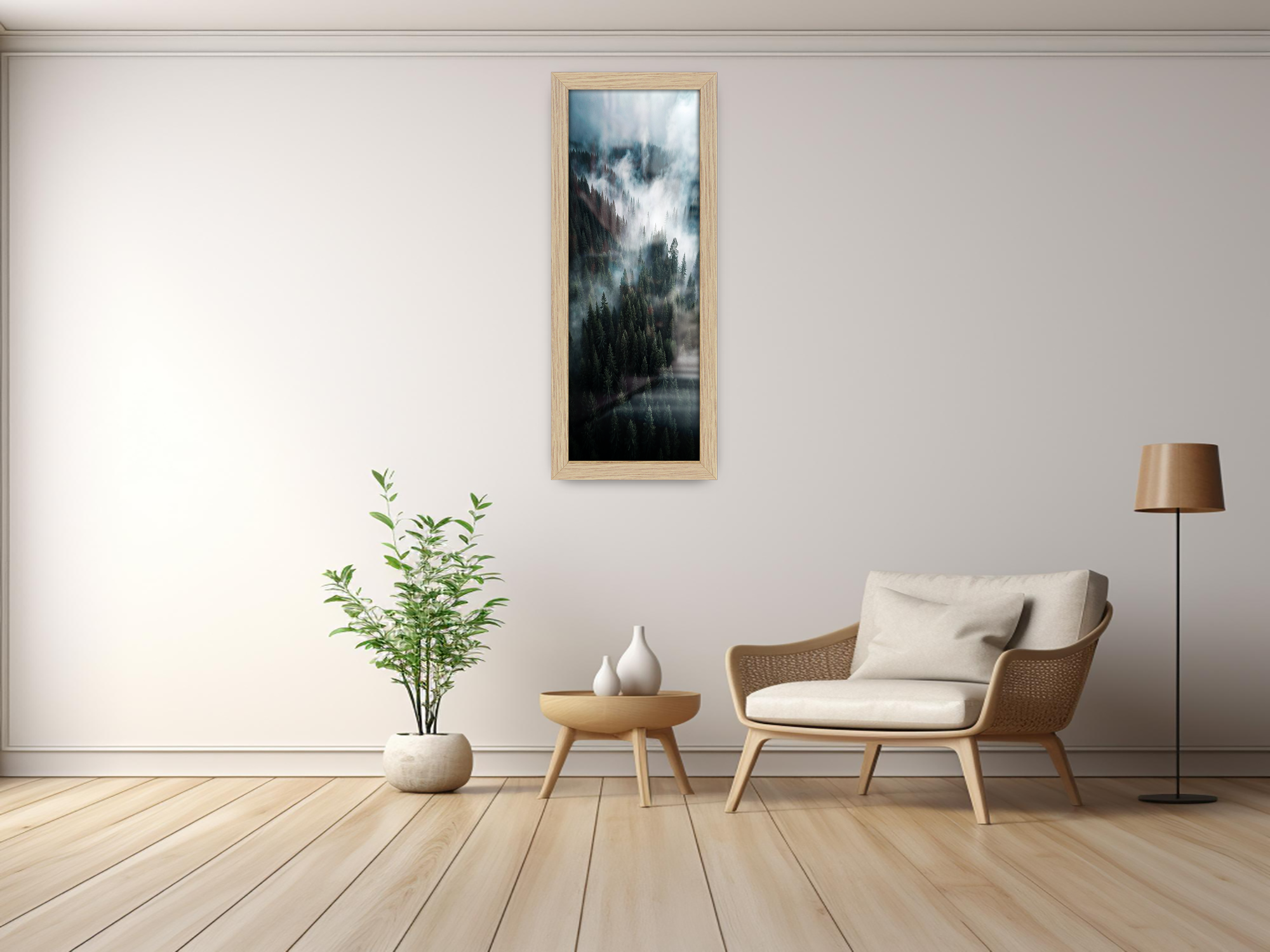 ( 60 x 30 CM ) / 24 x 12 Inch Display Frame - MDF