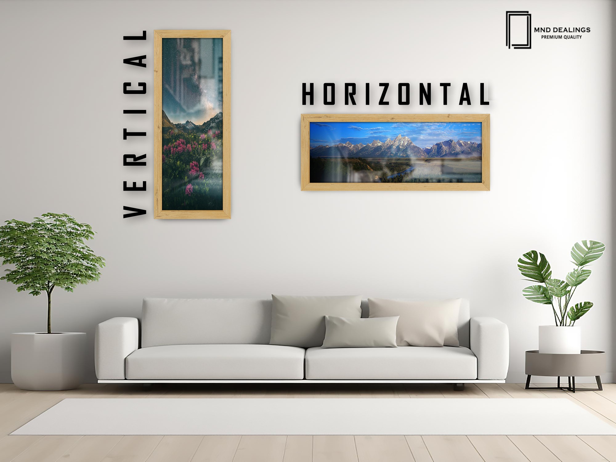 ( 60 x 30 CM ) / 24 x 12 Inch Display Frame - MDF