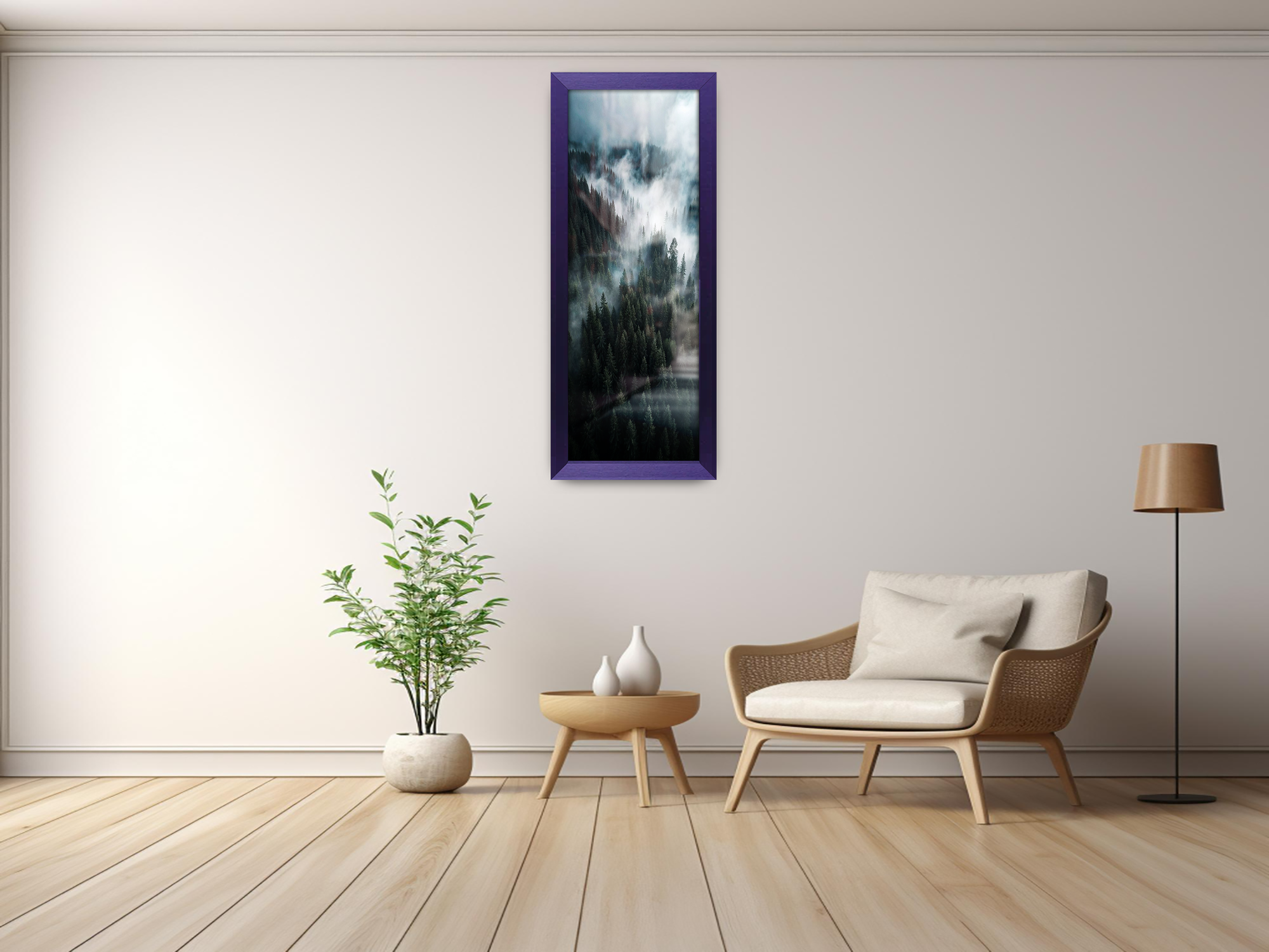 ( 60 x 30 CM ) / 24 x 12 Inch Display Frame - MDF
