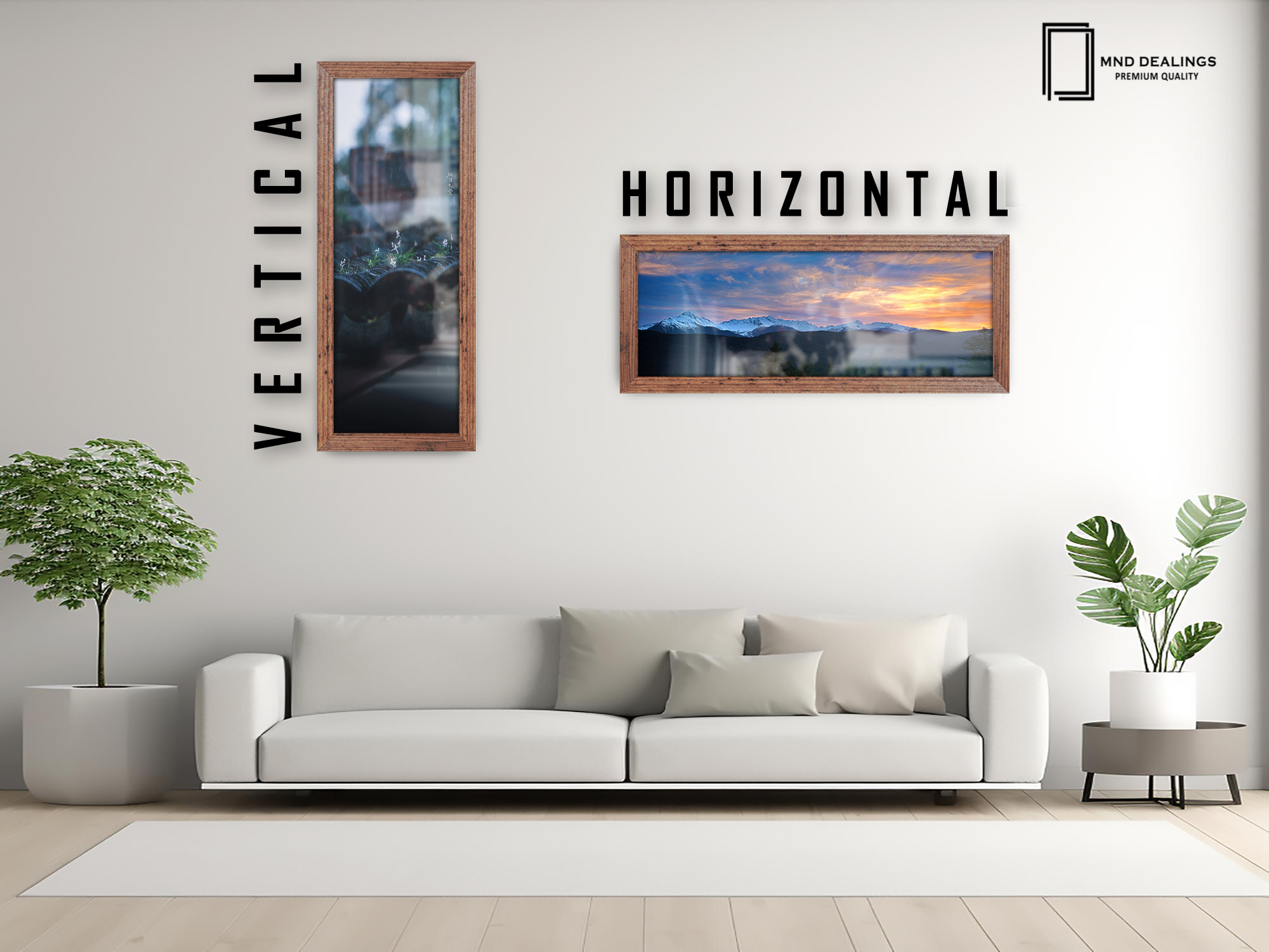 ( 60 x 30 CM ) / 24 x 12 Inch Display Frame - MDF