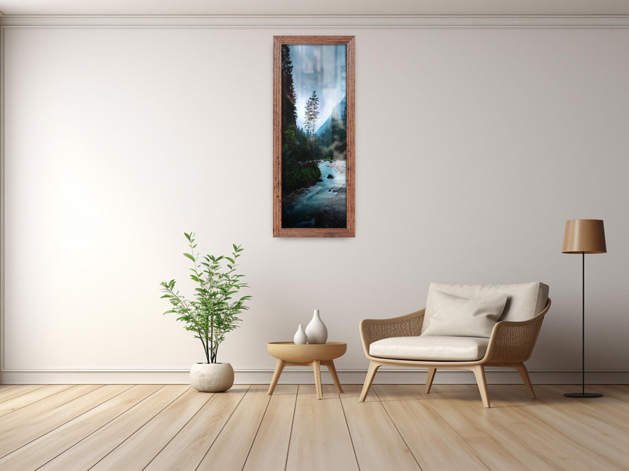 ( 60 x 30 CM ) / 24 x 12 Inch Display Frame - MDF
