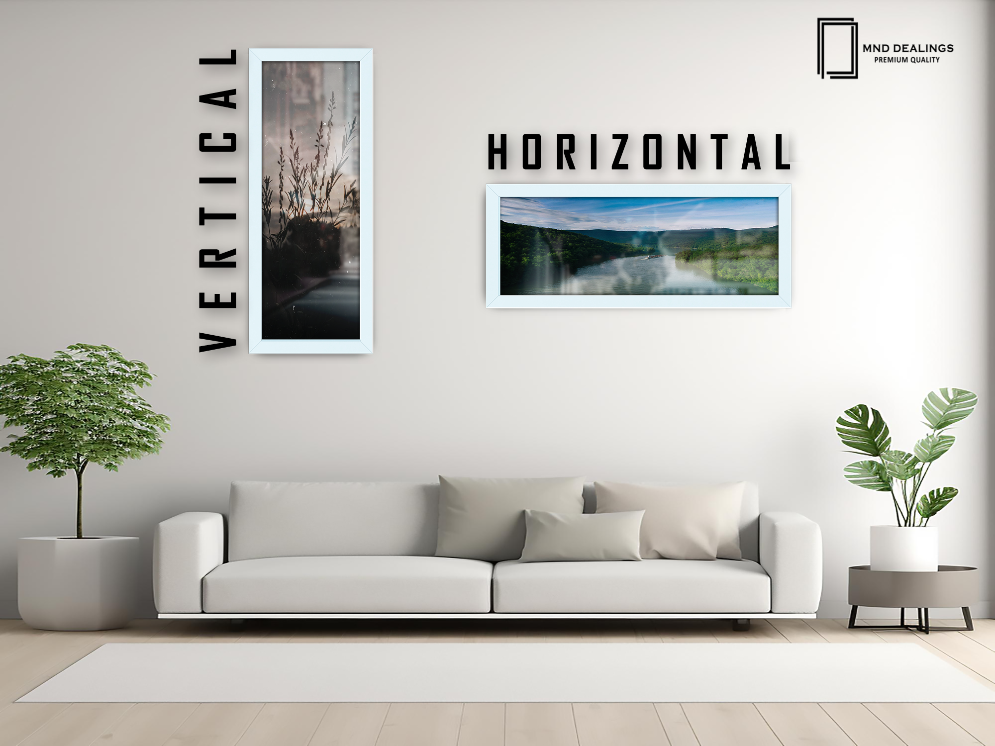( 60 x 30 CM ) / 24 x 12 Inch Display Frame - MDF
