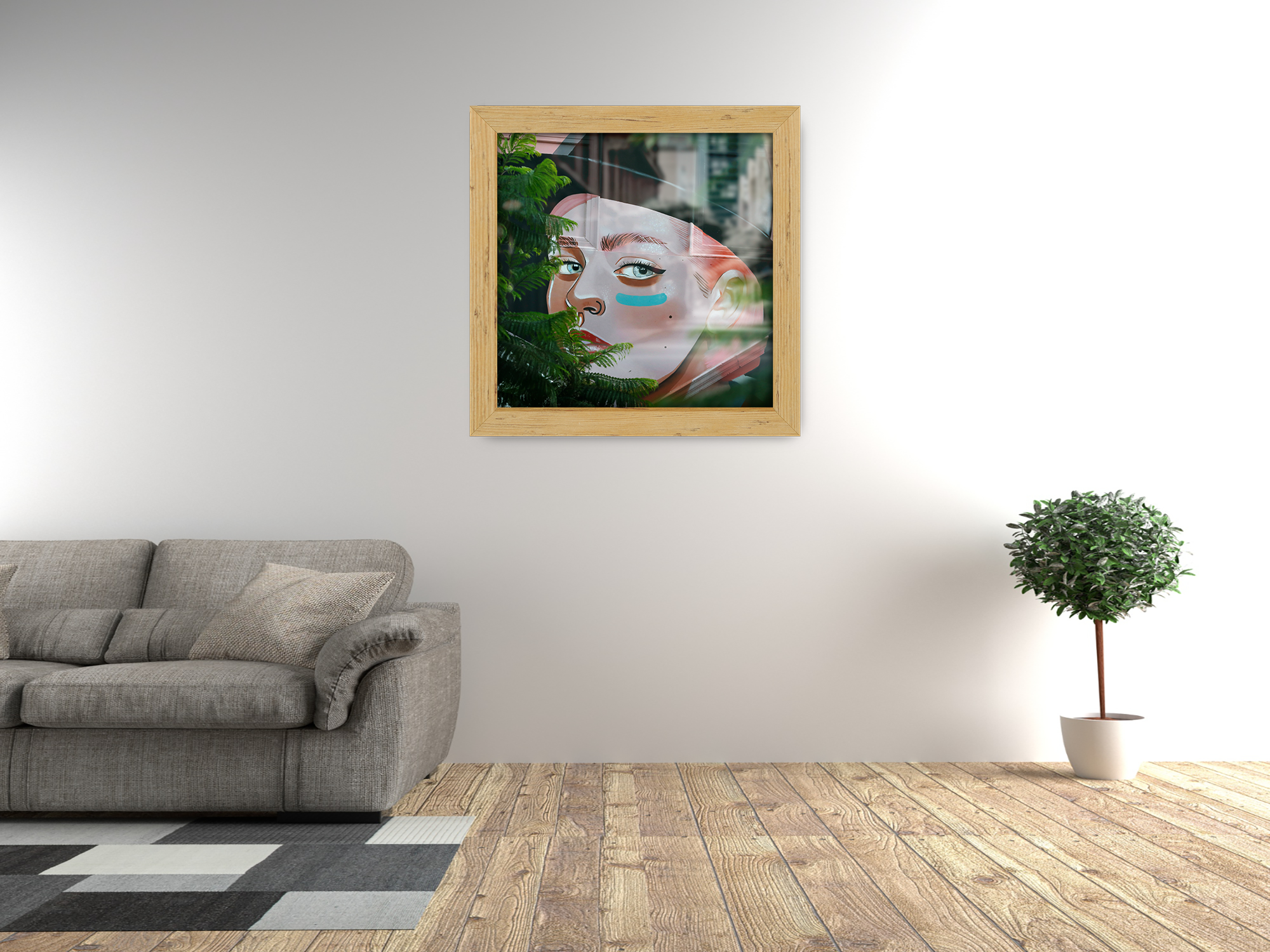 ( 60 x 60 CM ) / 24 x 24 Inch Poster Frames - MDF