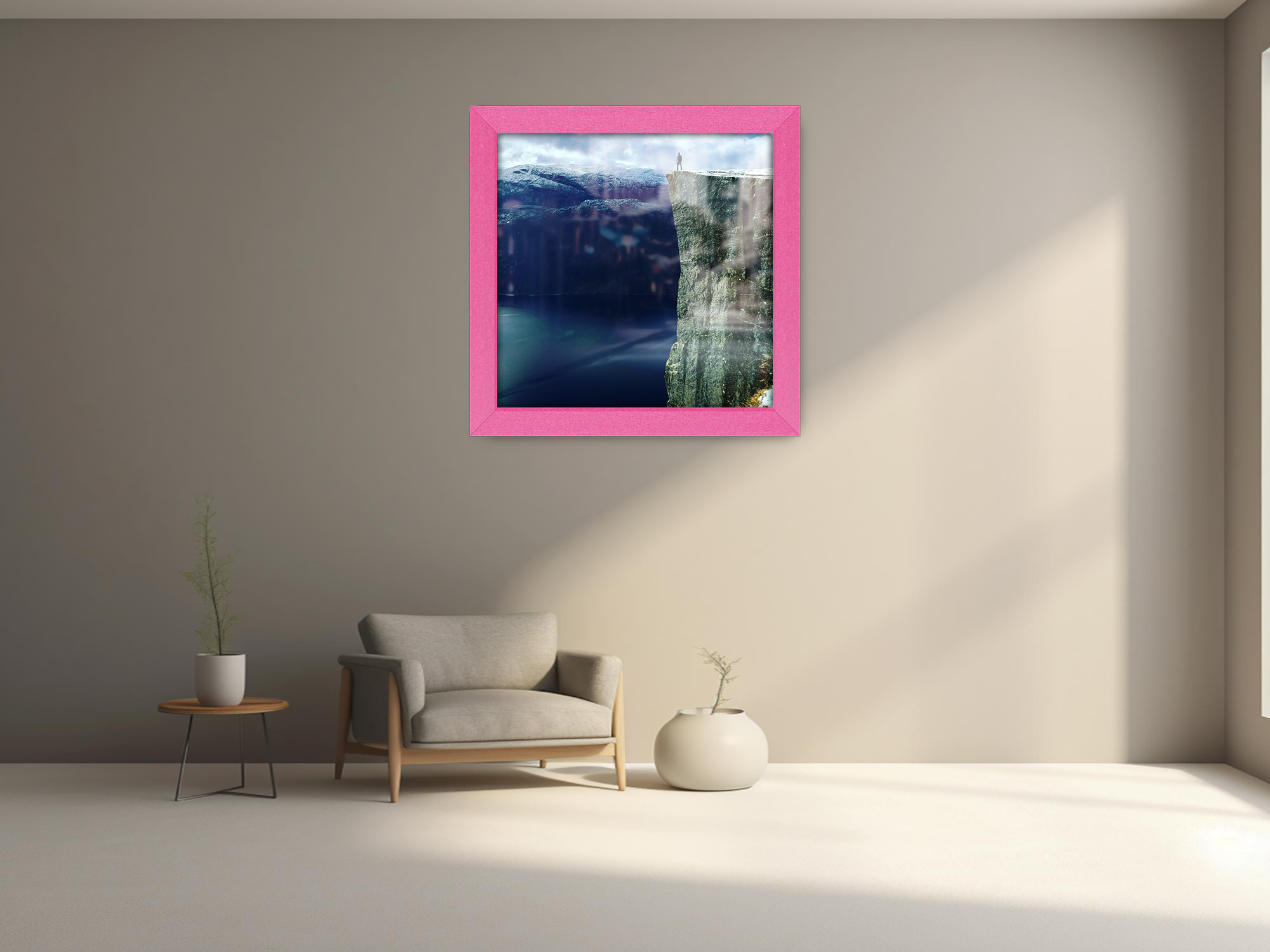 ( 60 x 60 CM ) / 24 x 24 Inch Poster Frames - MDF