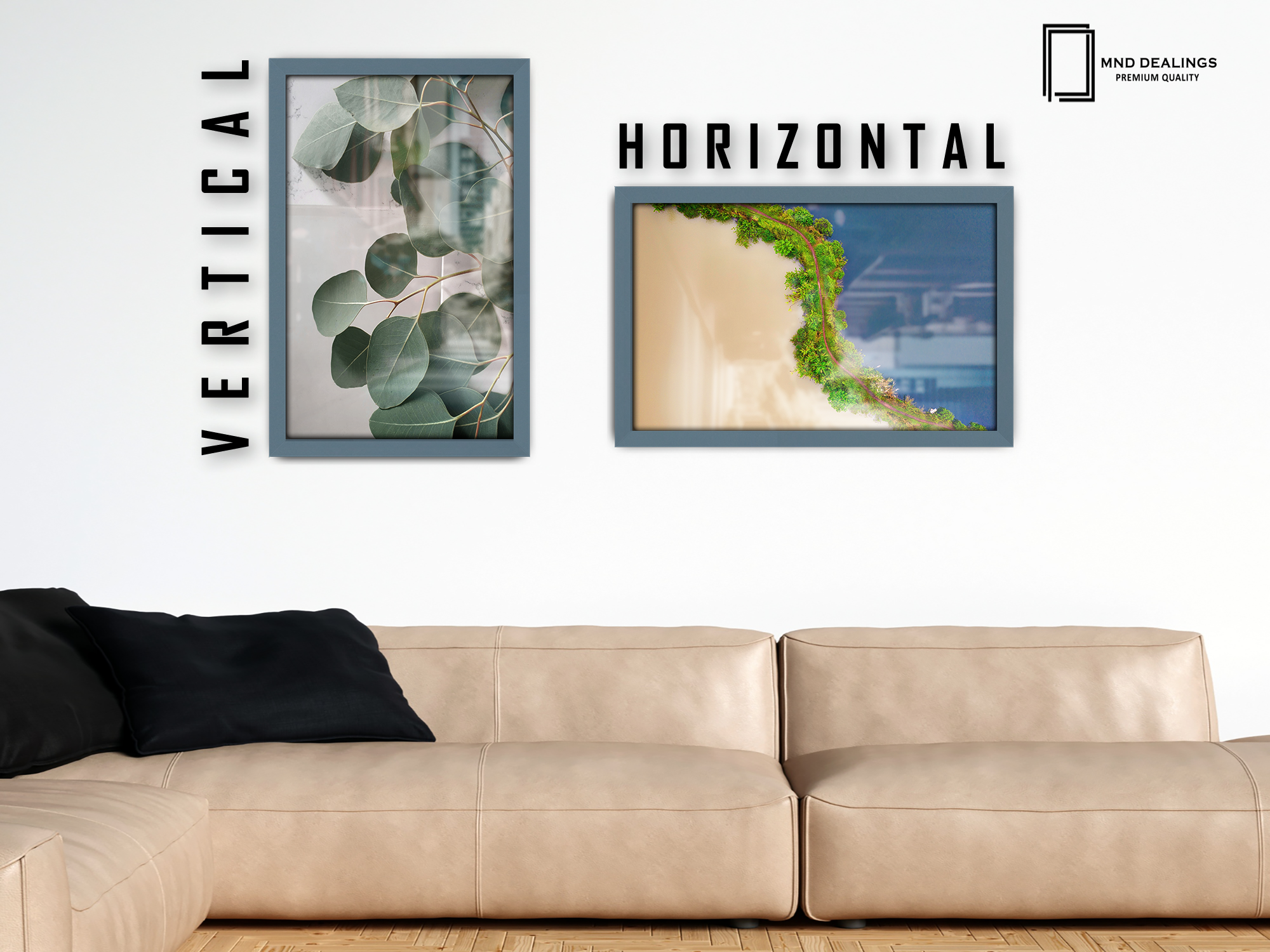 ( 60 x 70 CM ) / 28 x 24 Inch Poster Frames - MDF