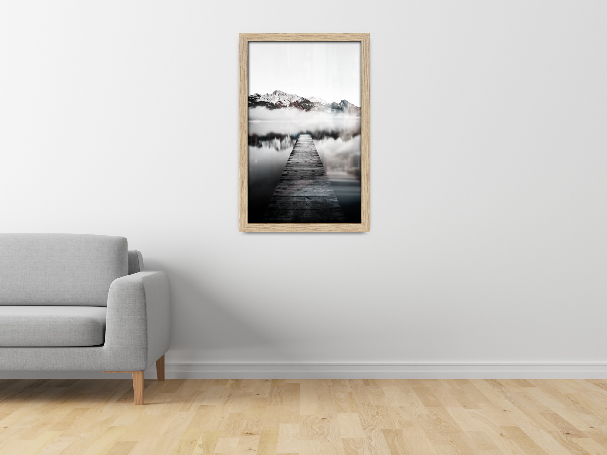 ( 60 x 70 CM ) / 28 x 24 Inch Poster Frames - MDF