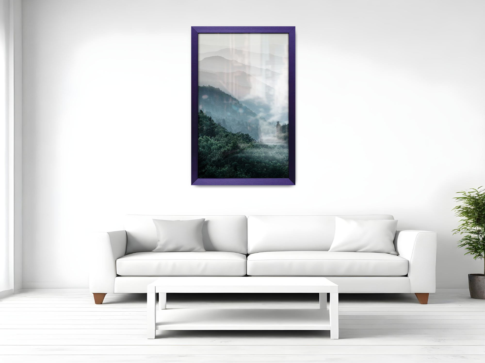 ( 60 x 70 CM ) / 28 x 24 Inch Poster Frames - MDF