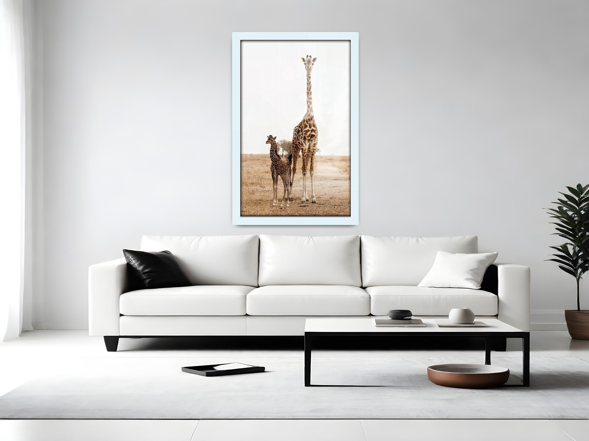 ( 60 x 70 CM ) / 28 x 24 Inch Poster Frames - MDF