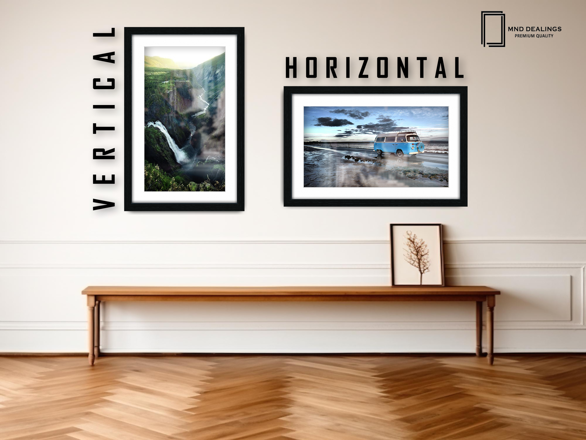 ( 60 x 70 cm ) / 28 x 24 Inch with 60 x 50 cm White Mount Frames - MDF