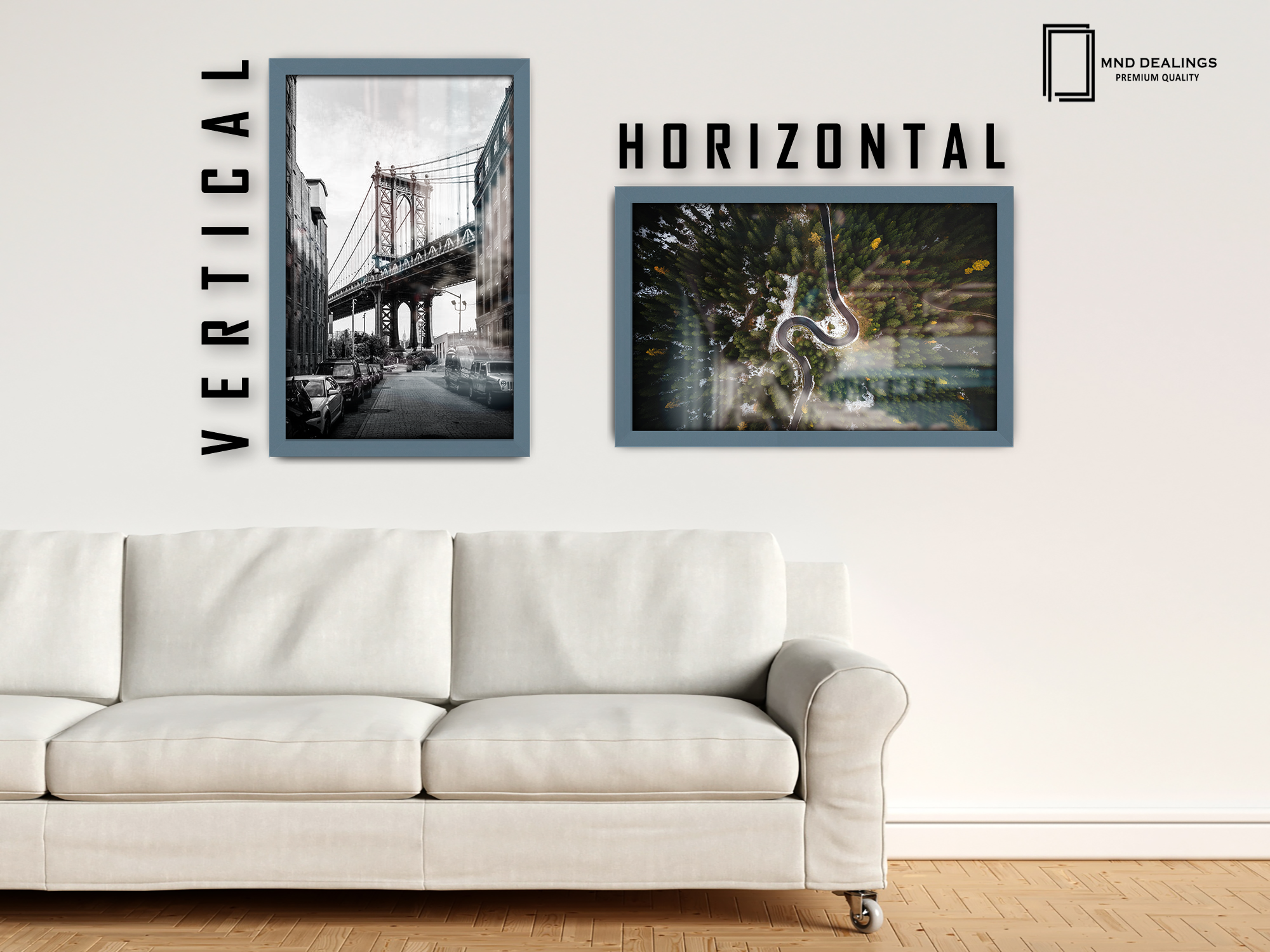 ( 60 x 80 CM ) / 32x 24 Inch Frames - MDF