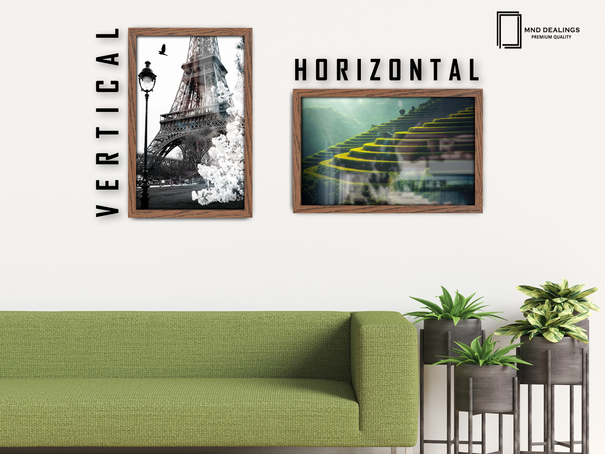 ( 60 x 80 CM ) / 32x 24 Inch Frames - MDF