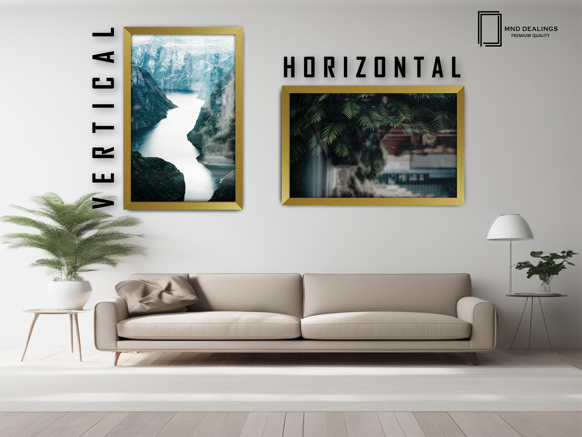 ( 60 x 80 CM ) / 32x 24 Inch Frames - MDF