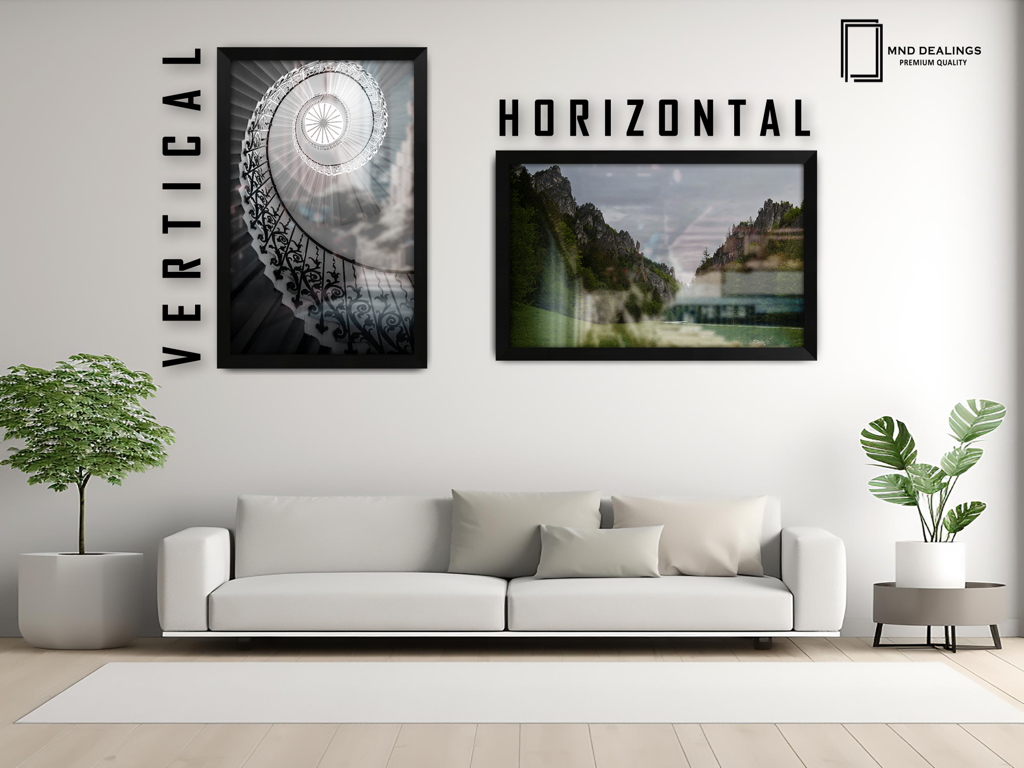 ( 60 x 80 CM ) / 32x 24 Inch Frames - MDF