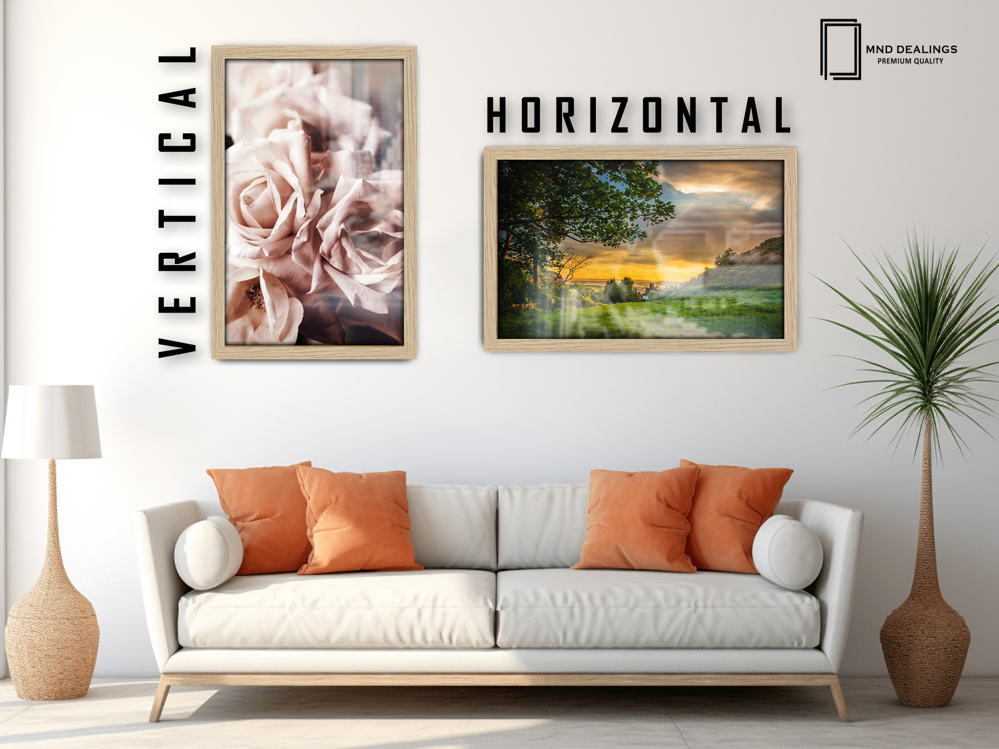 ( 60 x 80 CM ) / 32x 24 Inch Frames - MDF