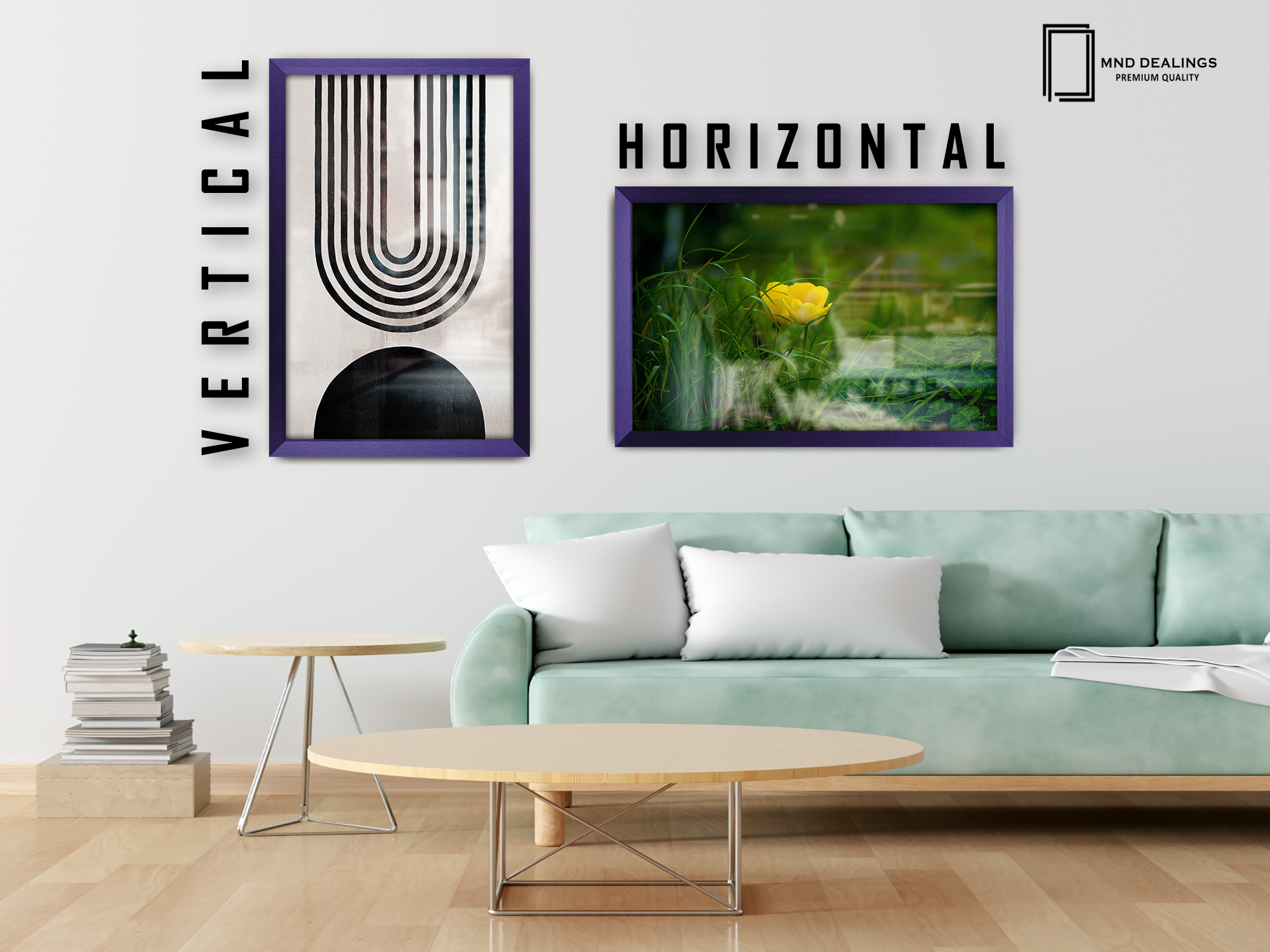 ( 60 x 80 CM ) / 32x 24 Inch Frames - MDF